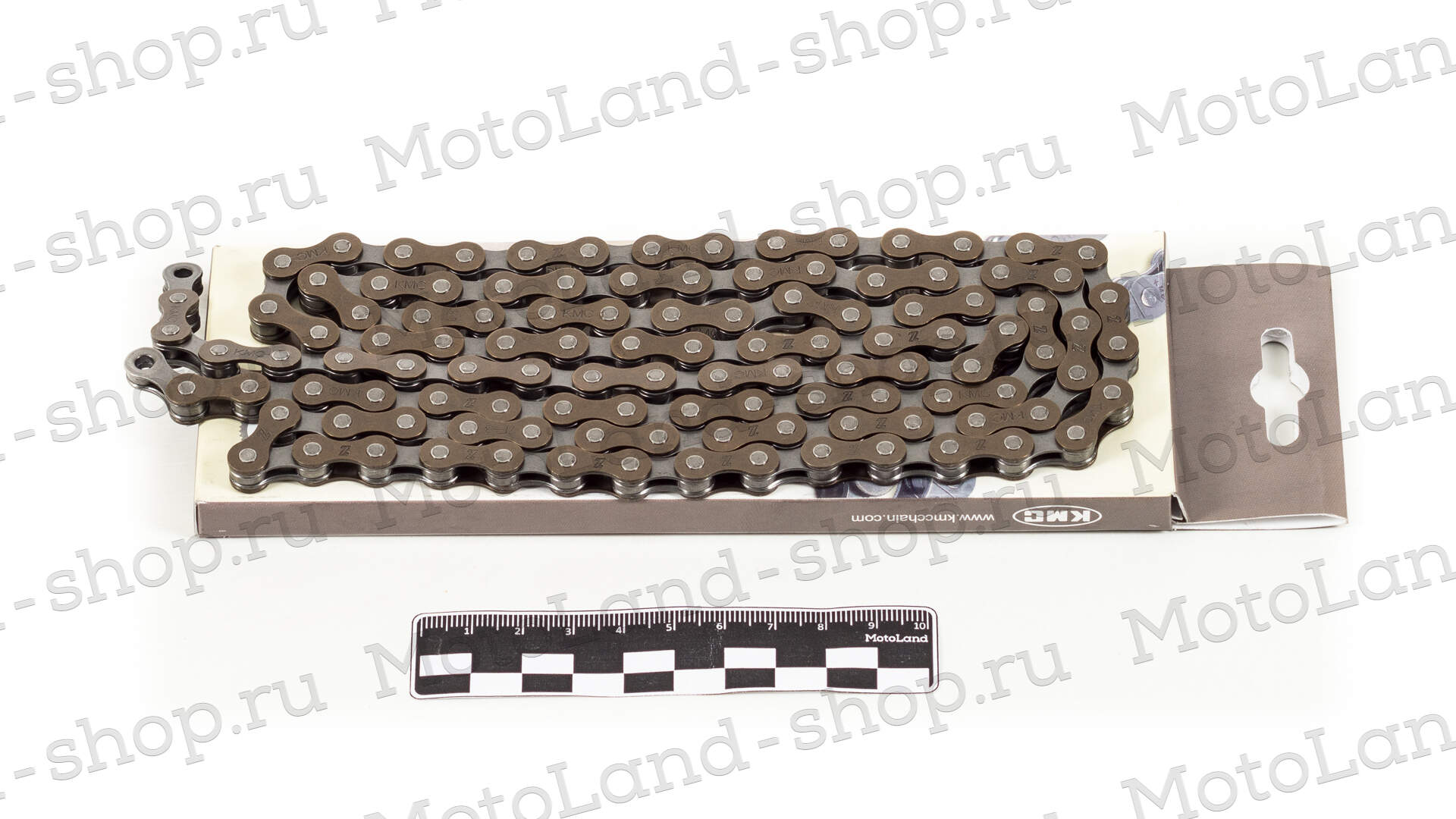 Цепь вело KMC 6,7  ск., 1/2"X3/32"Х116, коричневая/серая (Z33)