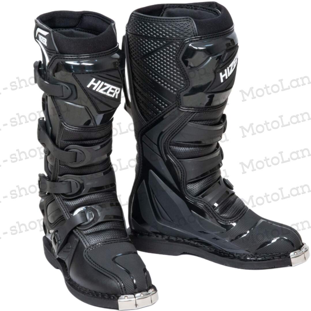 Мотоботинки HIZER X2401 black (р. 41)