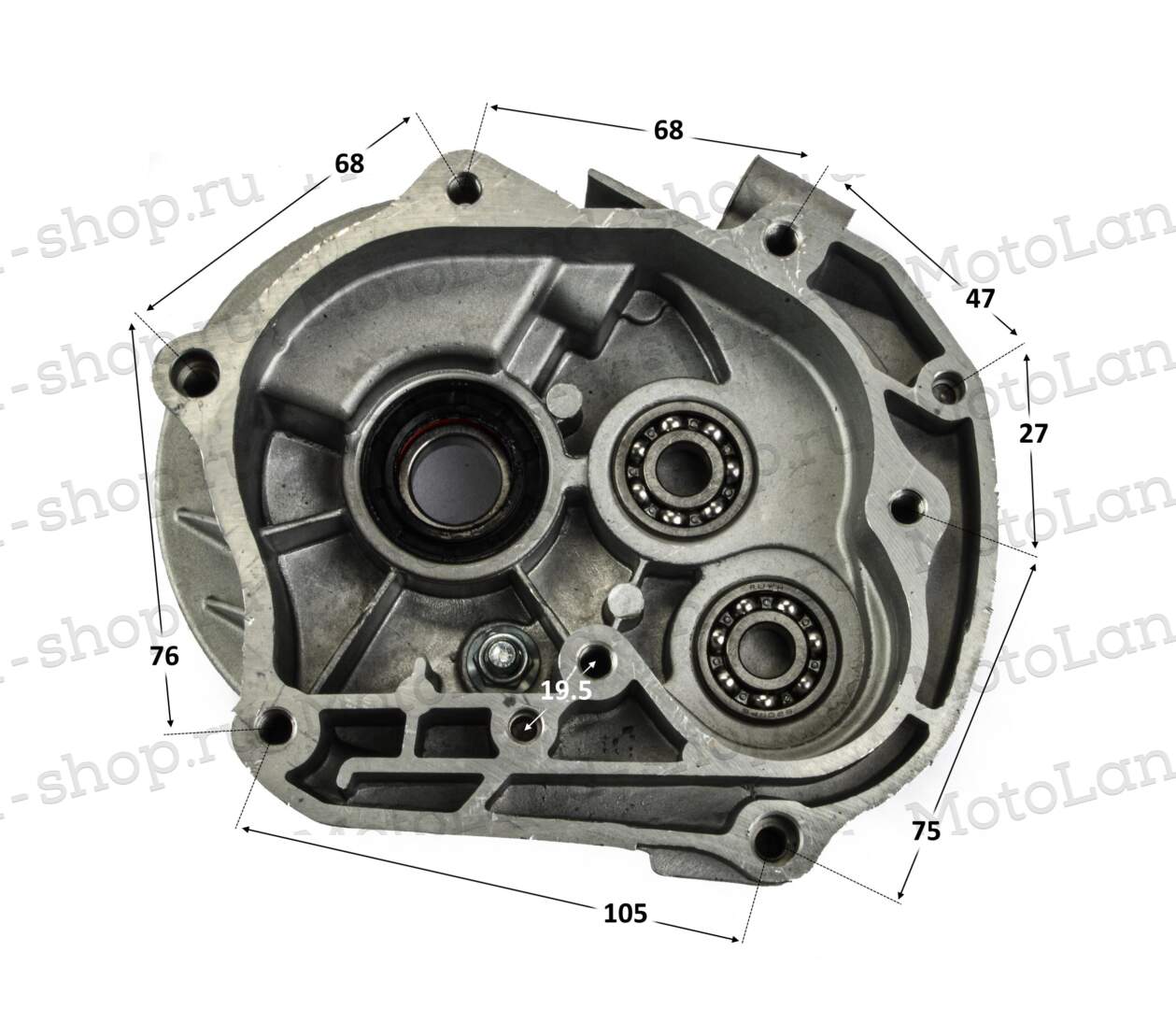 Крышка редуктора 139QMB 50/80см3