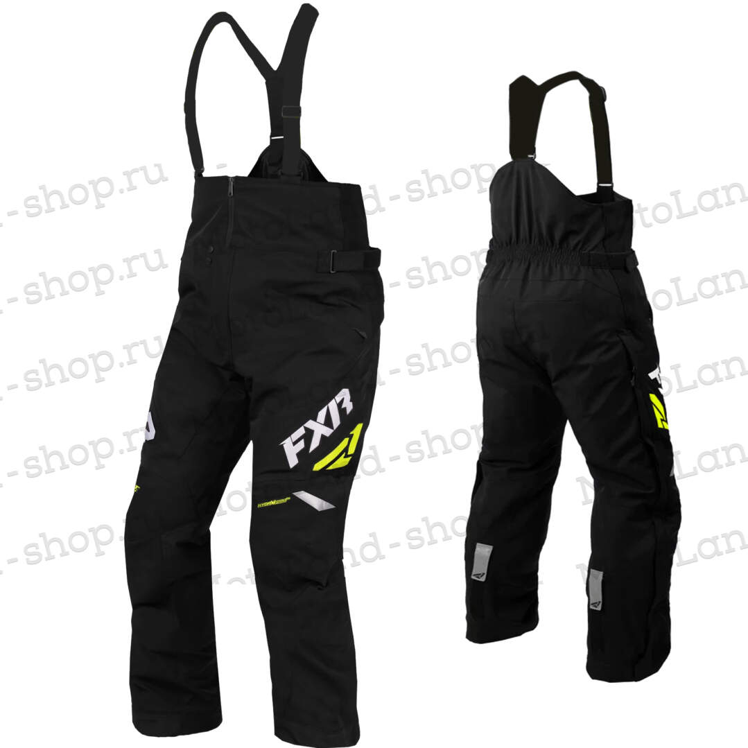 Штаны для снегохода FXR ADRENALINE №1 black (текстиль) (L)
