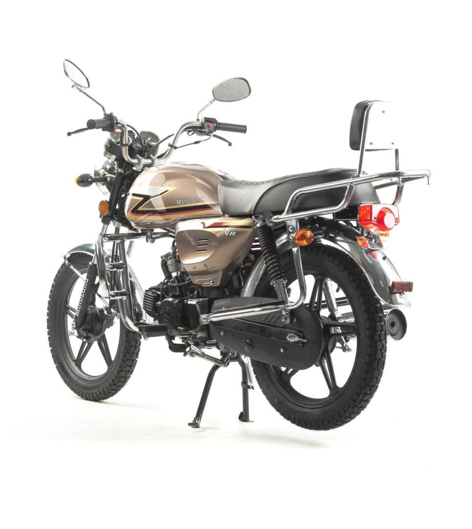 Мопед Motoland Альфа VR 11 коричневый (А)