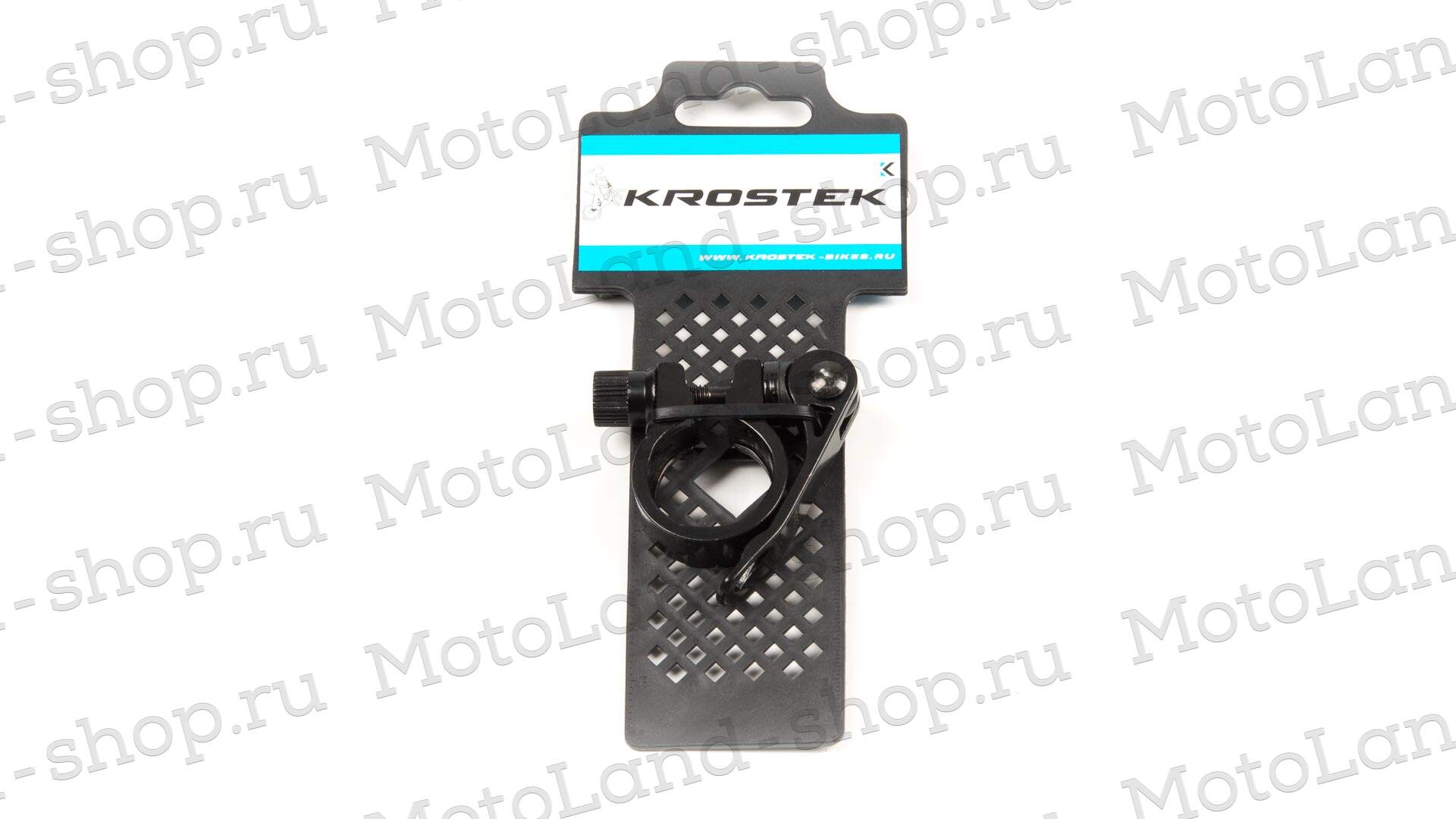 Зажим подседельного штыря KC58 , эксцентрик, 28мм, черный