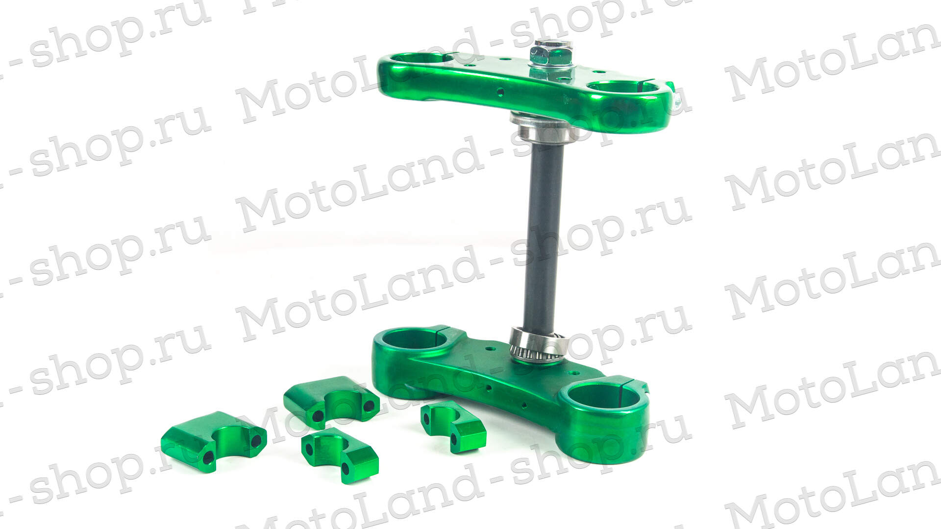 Траверса в сборе №1 алюминий 45/48 (170mm) зеленая