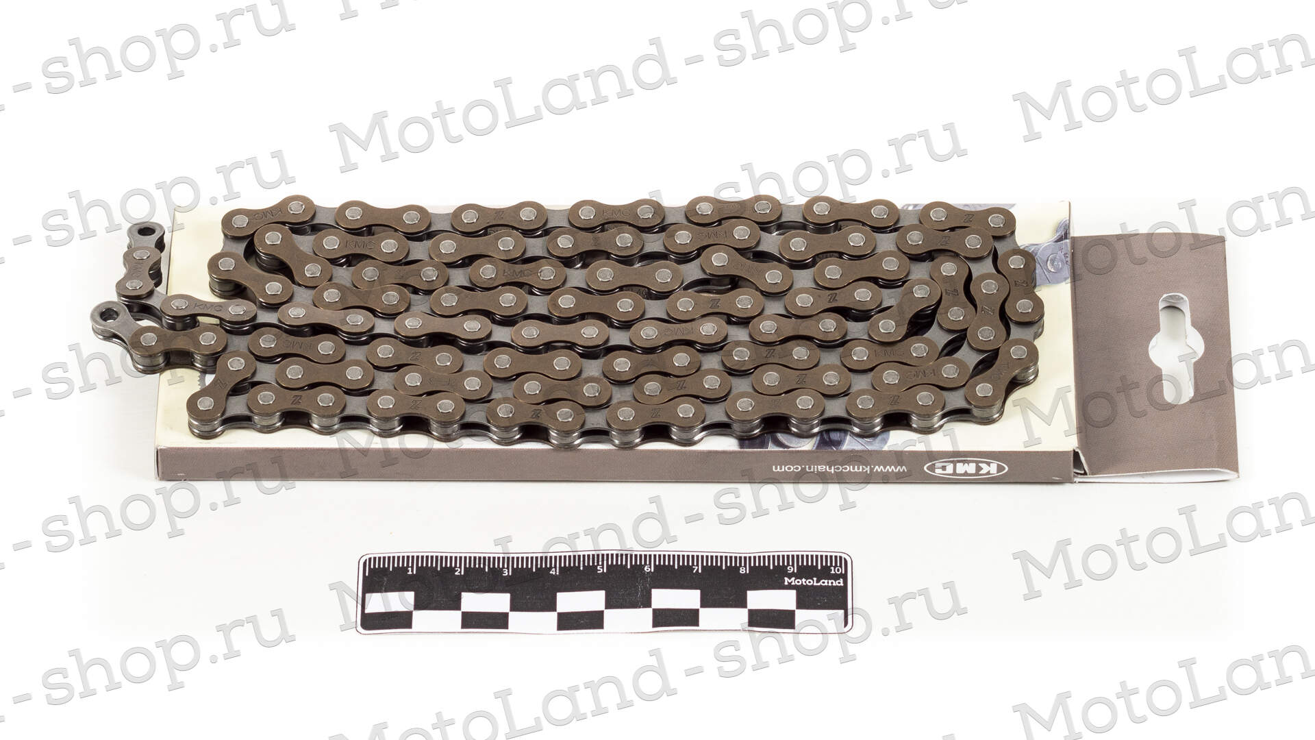 Цепь вело KMC 9 ск., 1/2"X11/128"Х116, серая (Z99)