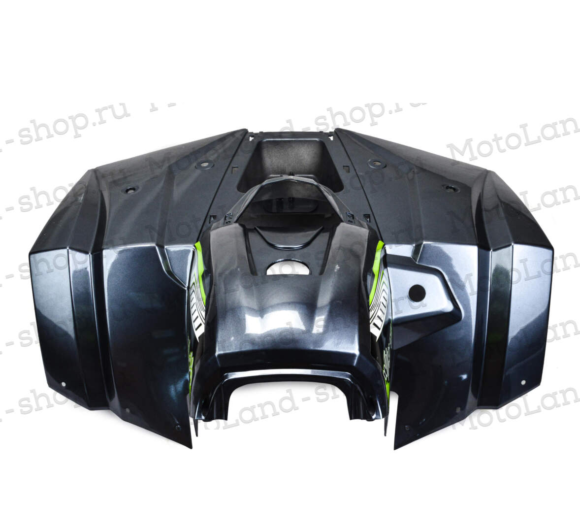 Пластик основной передний ATV WILD TRACK LUX черный