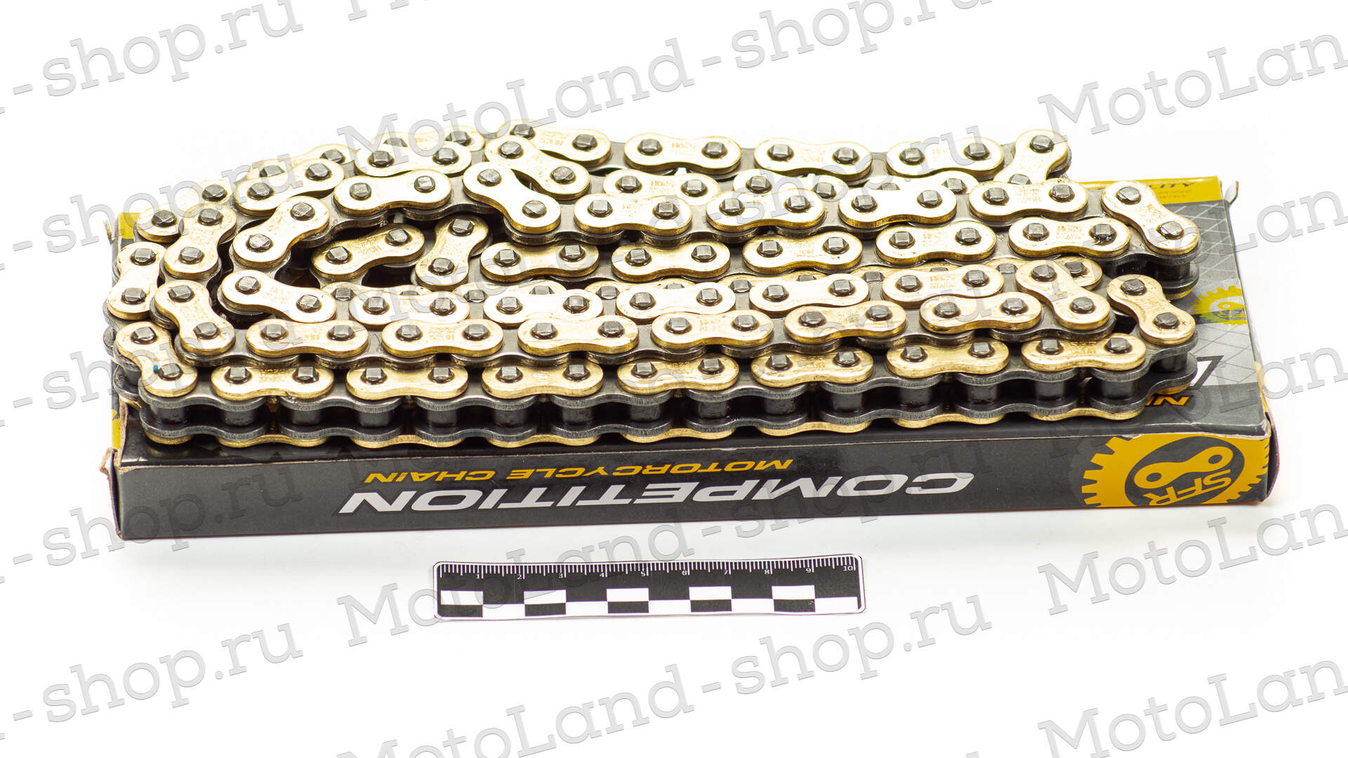 Цепь приводная 520H 120L SFR золотая
