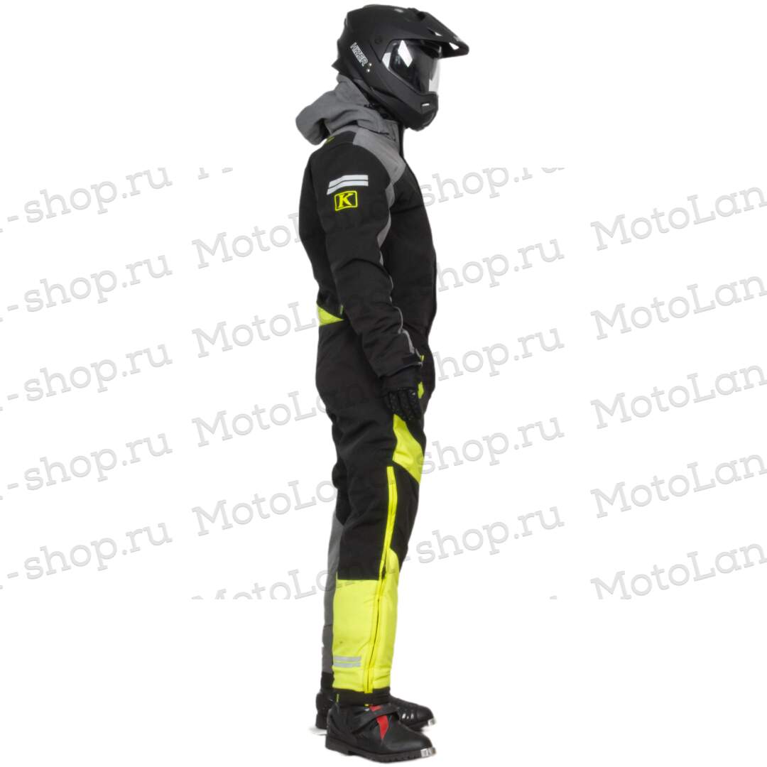 Комбинезон для снегохода KLIM RAILSLIDE (-5 С) №9 black-yellow (текстиль) (L)