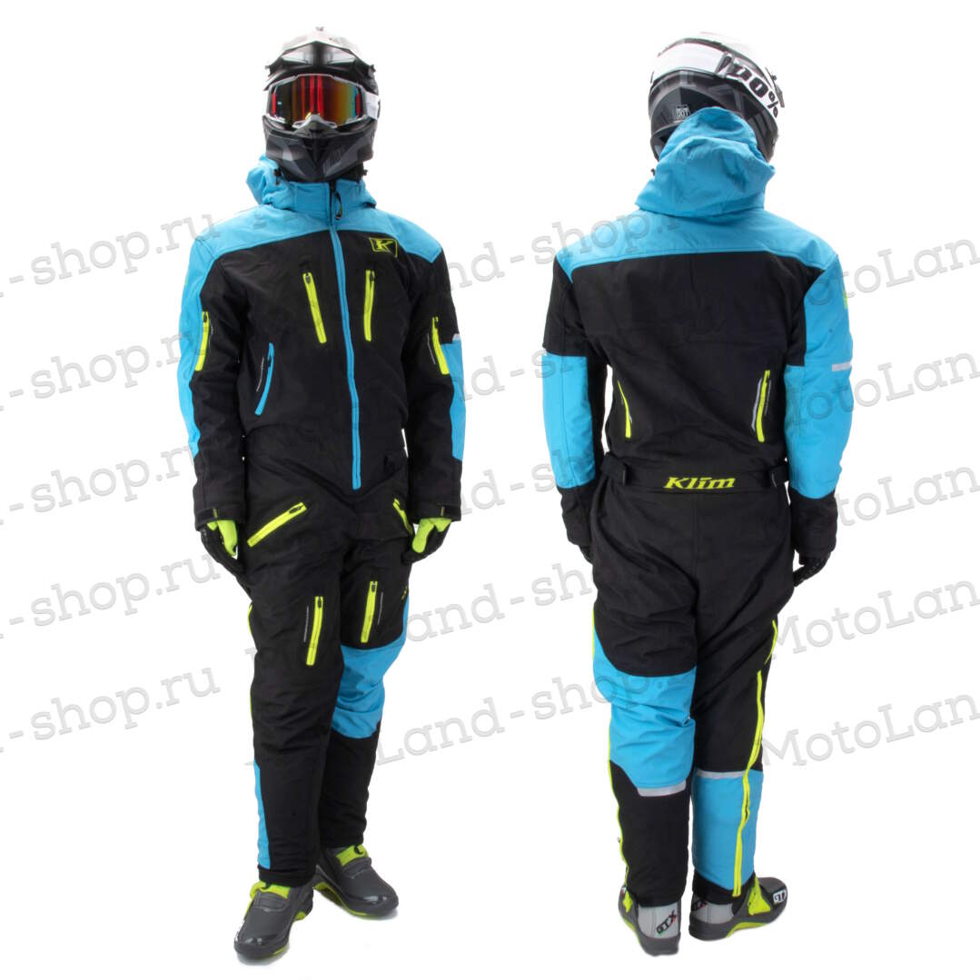 Комбинезон для снегохода KLIM №4 blue (текстиль) (XXL)