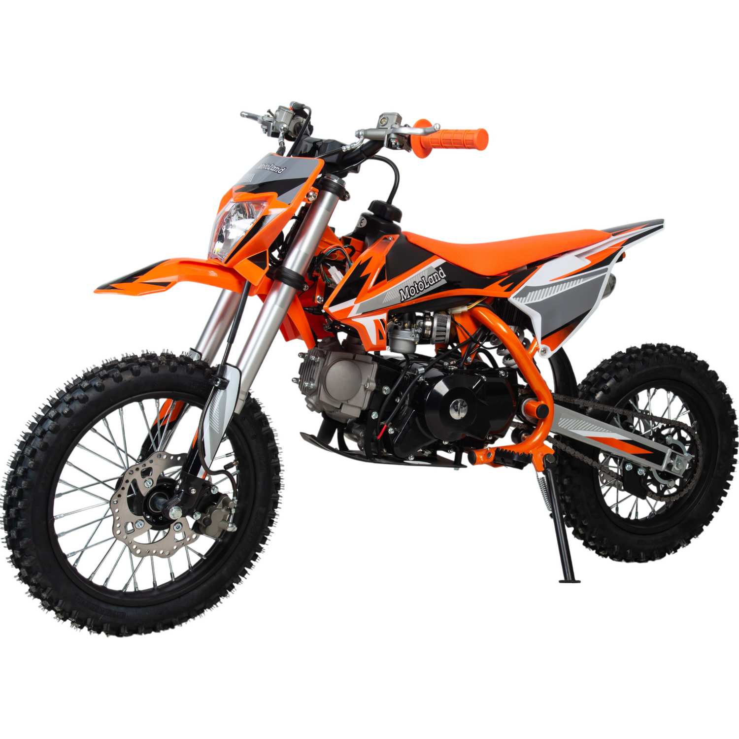 Питбайк  Motoland 125 SX 125 E 14/12  оранжевый 