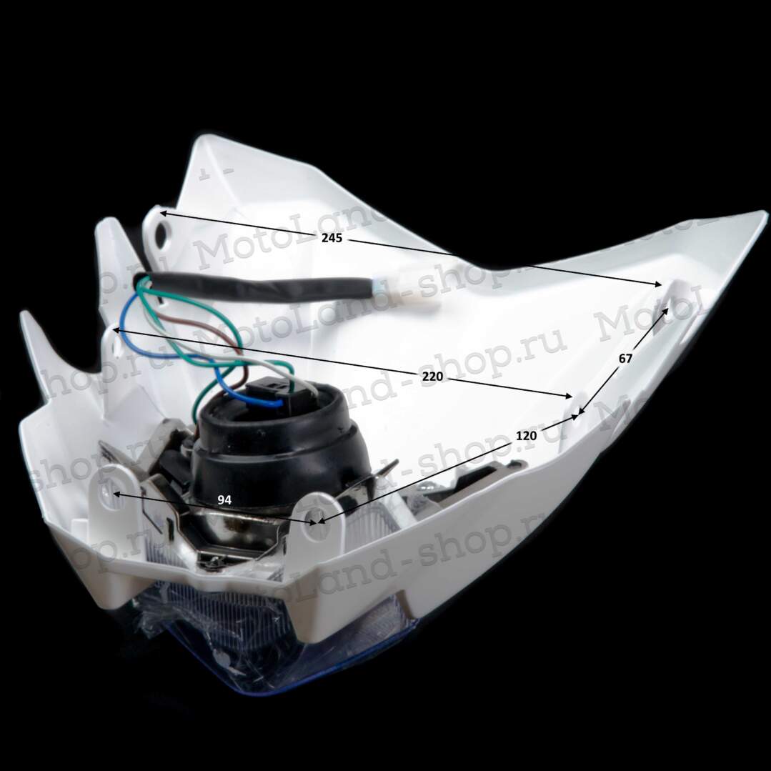 Фара в сборе №3