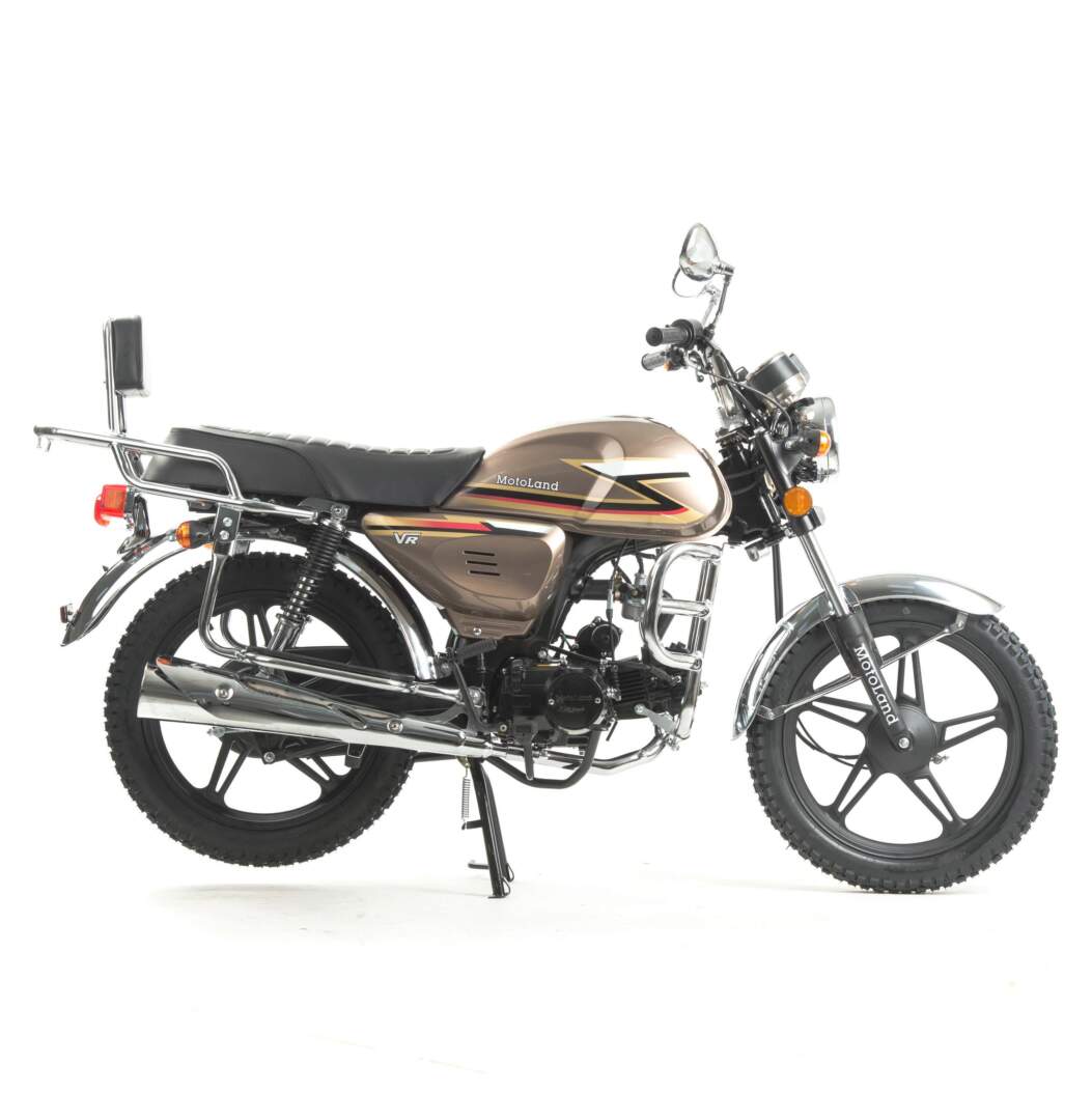 Мопед Motoland Альфа VR 11 коричневый (А)