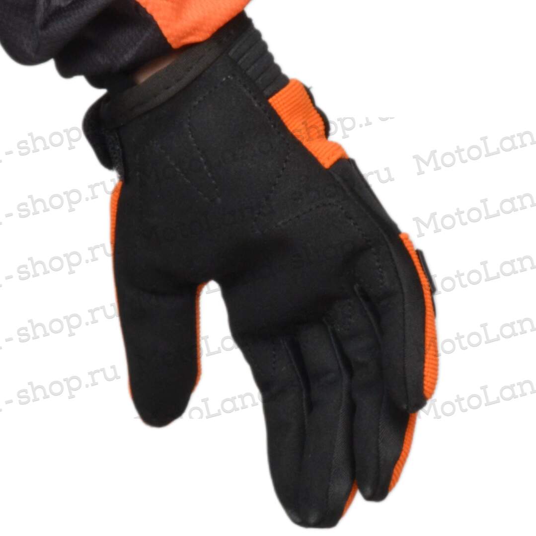 Перчатки мото (детские) FOX №4 Orange/Black (17 см/10-11 лет) мотокросс