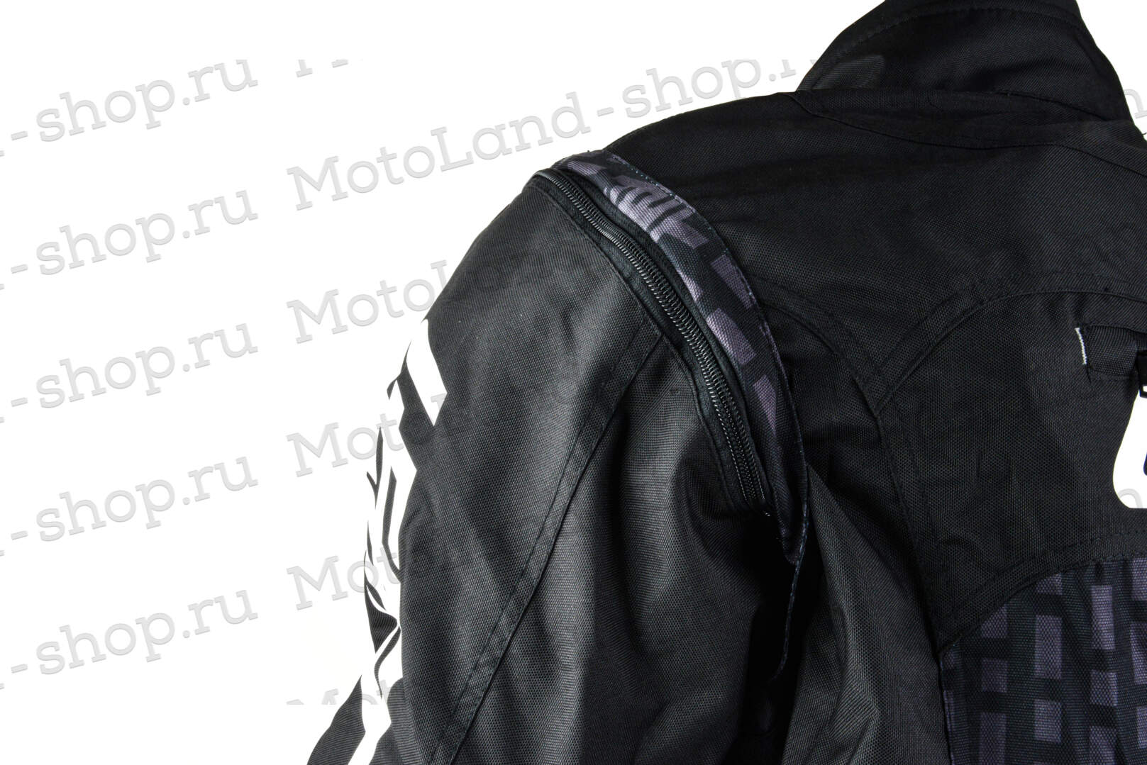 Куртка мото LEATT №10 black (текстиль) (L)