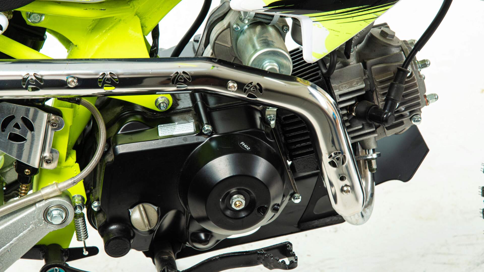 Питбайк Motoland 110 APEX10 E зеленый 14/12