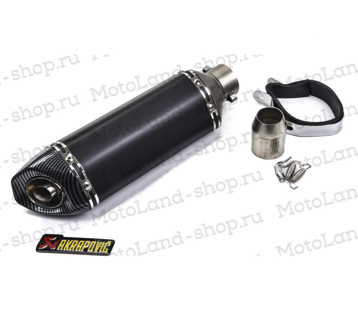 Глушитель AKRAPOVIC №15 черный