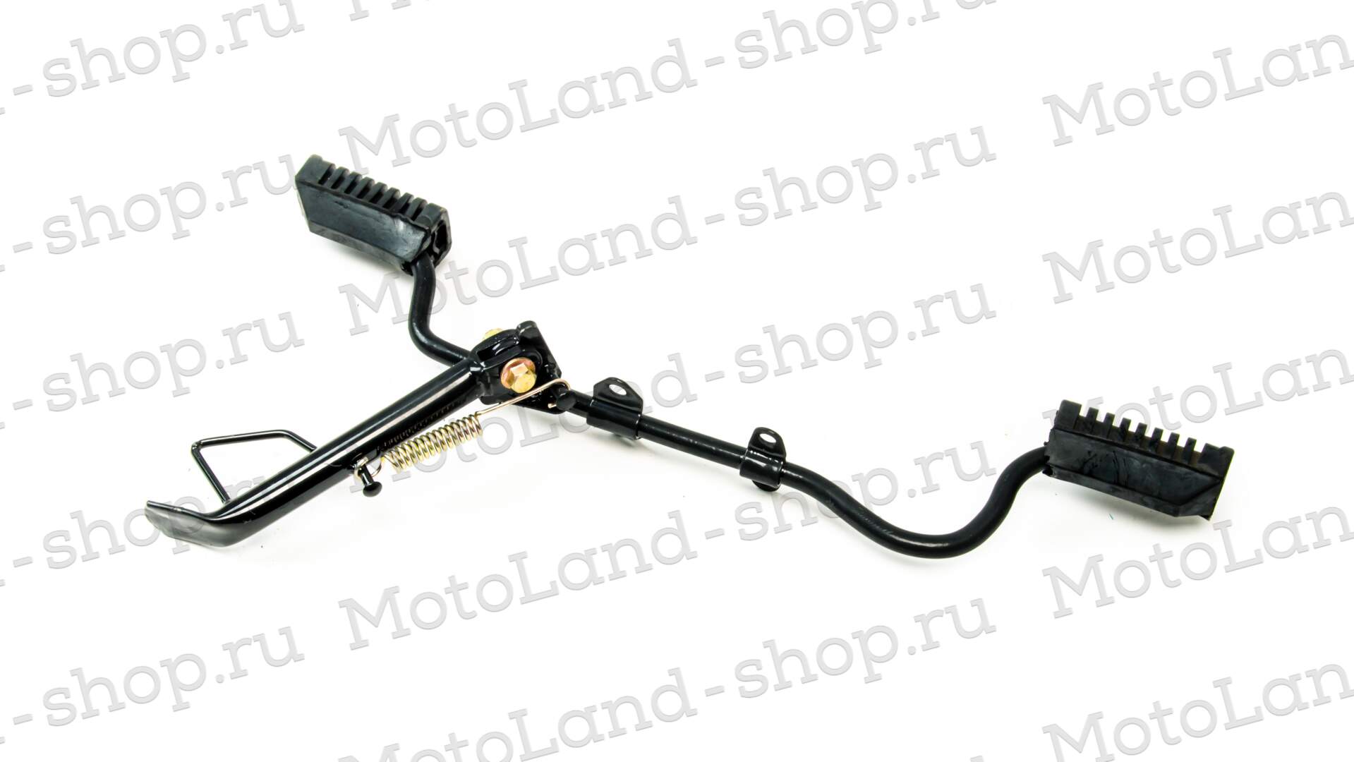 Подножка водителя с бок. подставкой (с загибом под глушитель)  Дельта