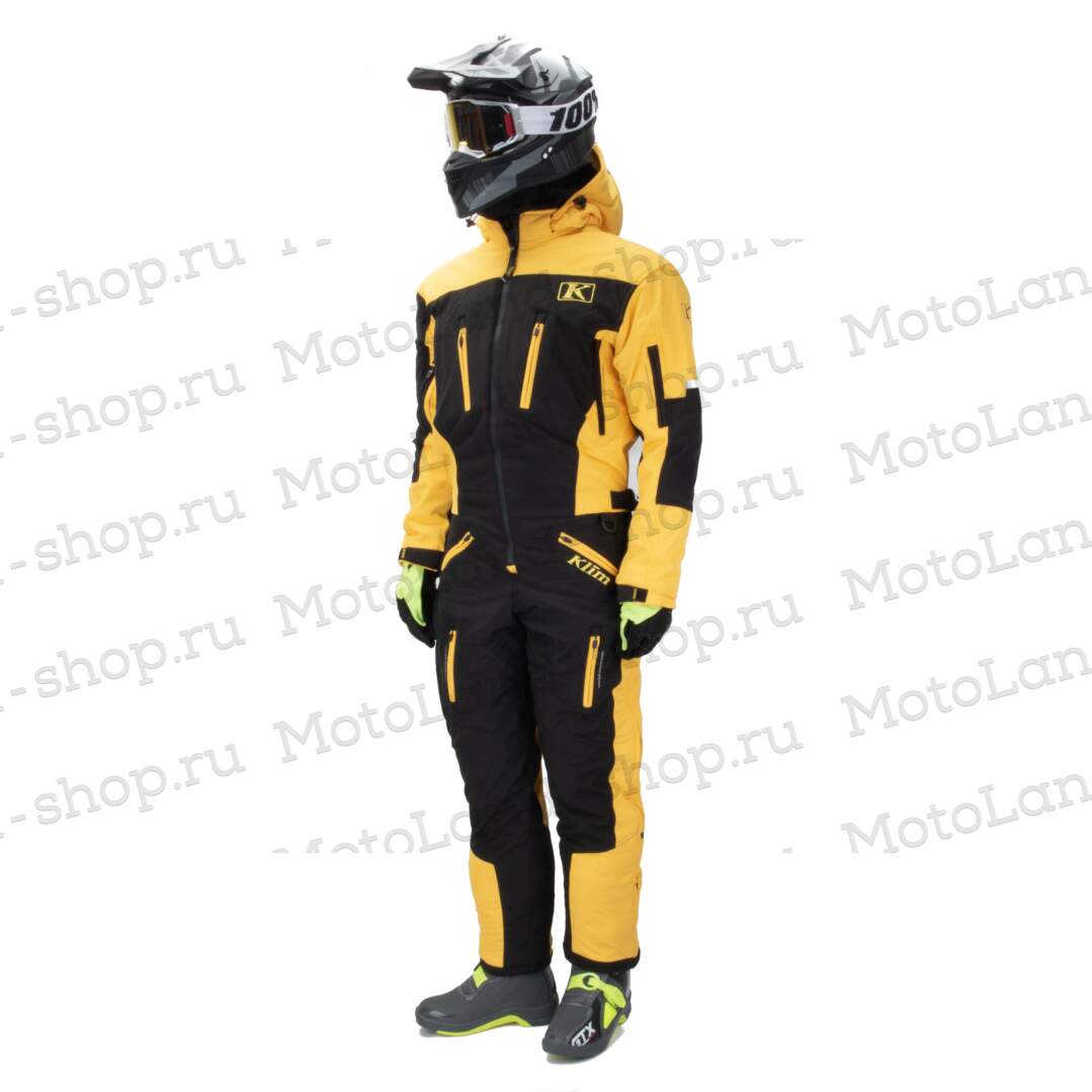 Комбинезон для снегохода KLIM №3 yellow (текстиль) (S)