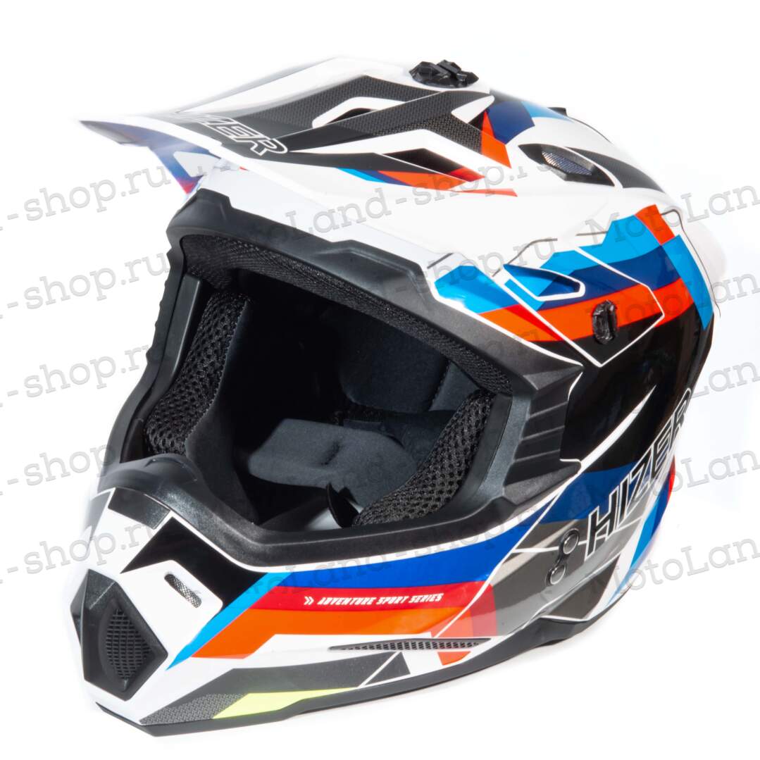 Шлем мото кроссовый HIZER J6801 №8 (XXL) ADVENTURE
