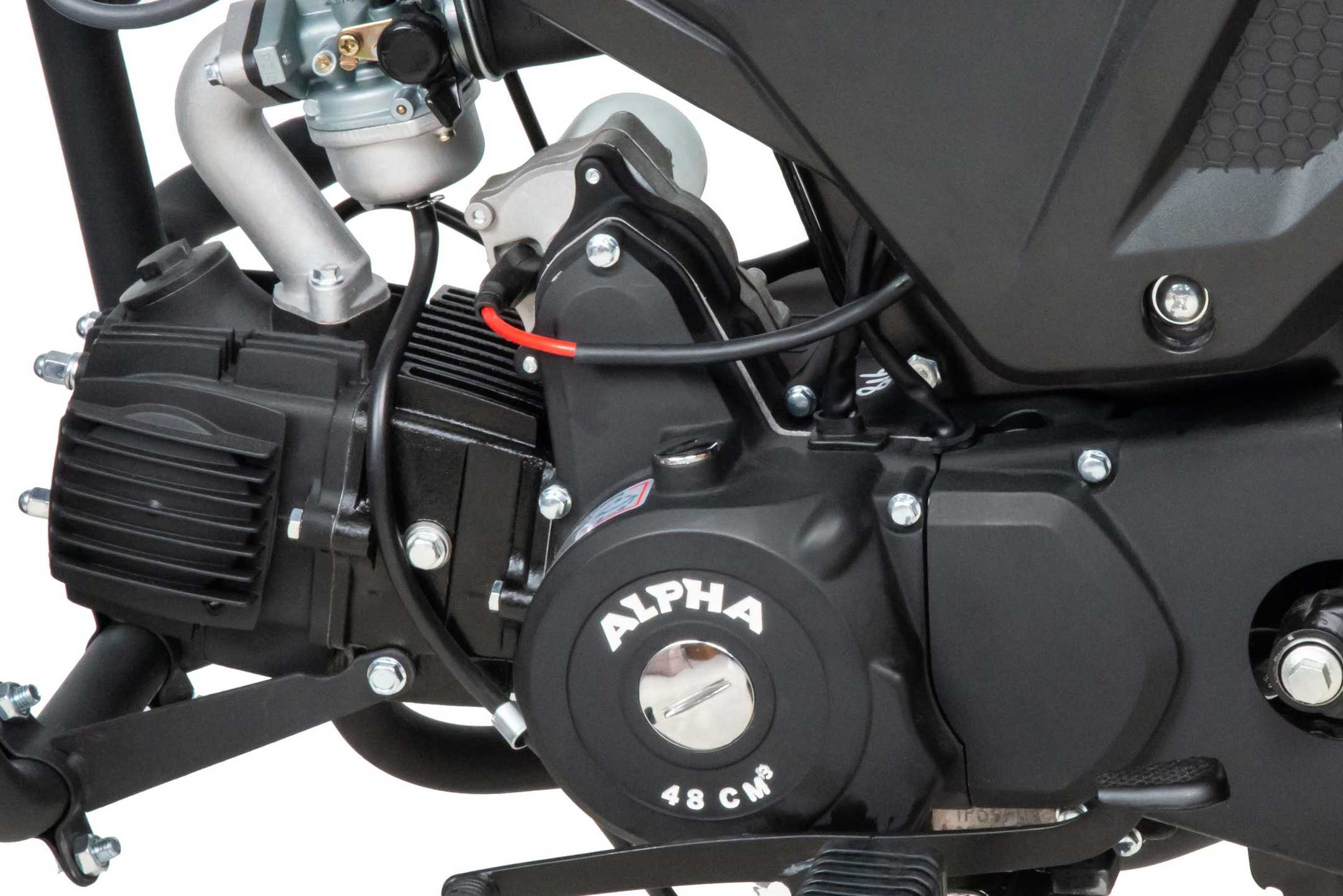 Мопед Motoland Альфа RT 11 (LM48-B) красный  (A)