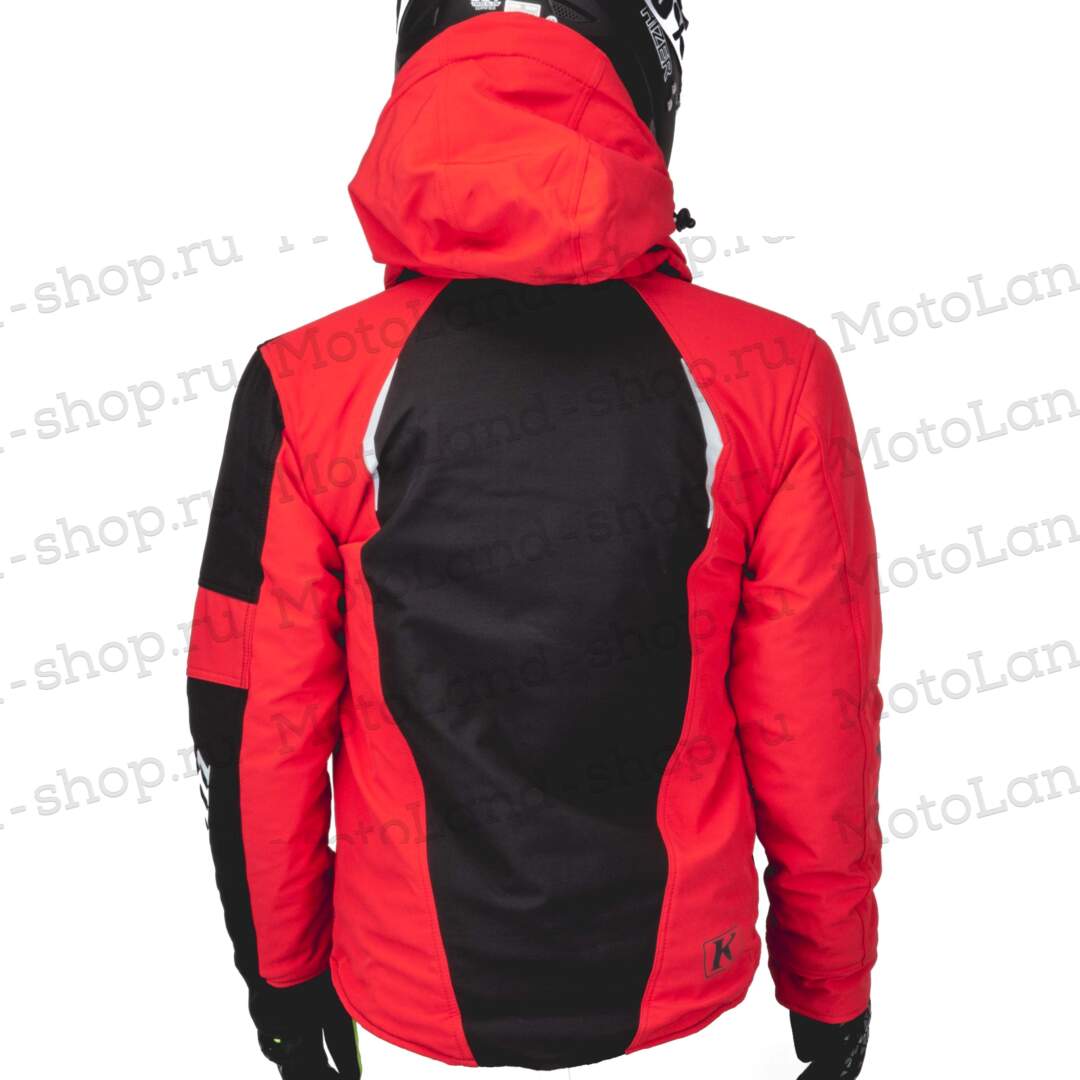 Куртка для снегохода KLIM KOMPOUND №1 black-red (текстиль) (L)