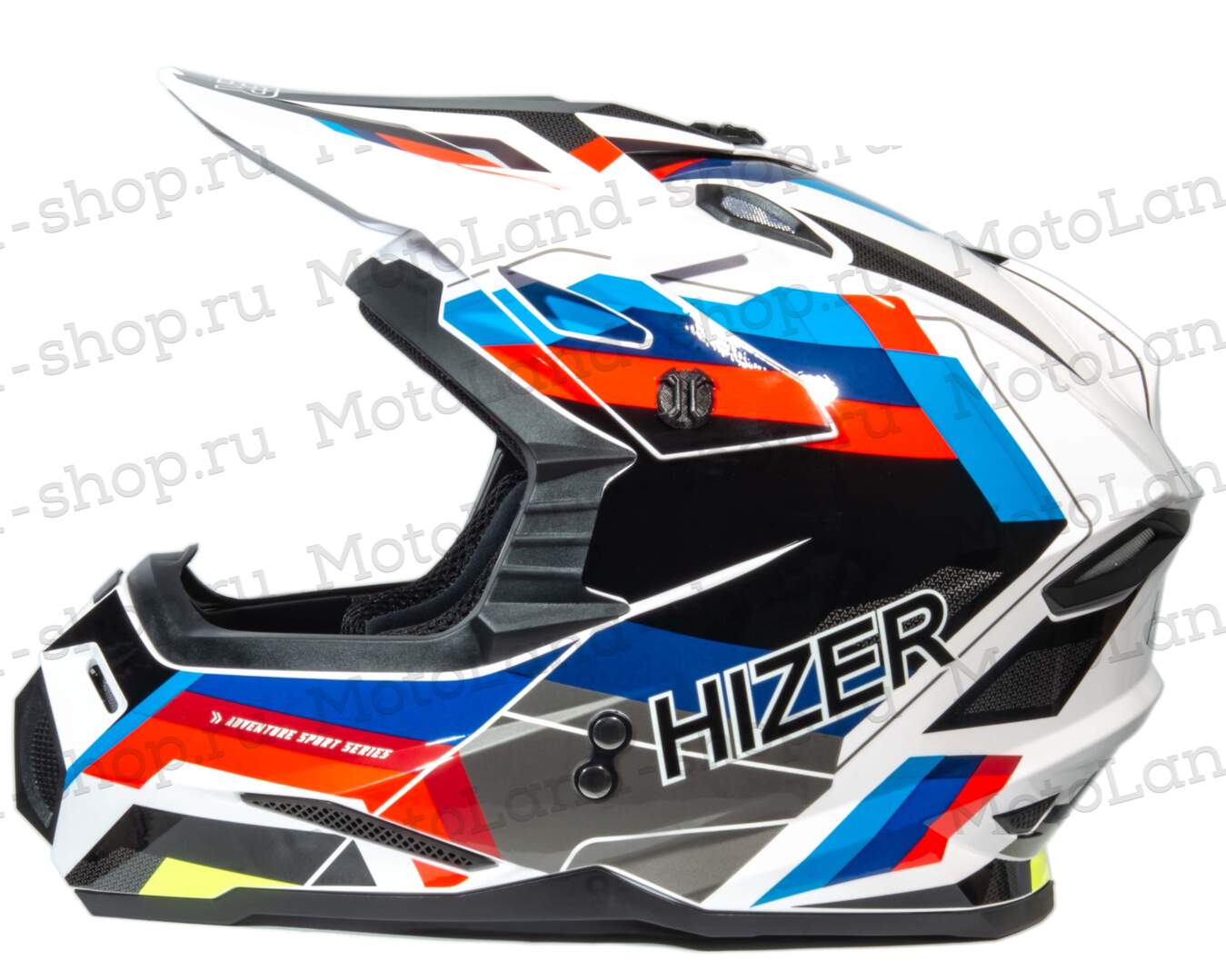 Шлем мото кроссовый HIZER J6801 №8 (XXL) ADVENTURE