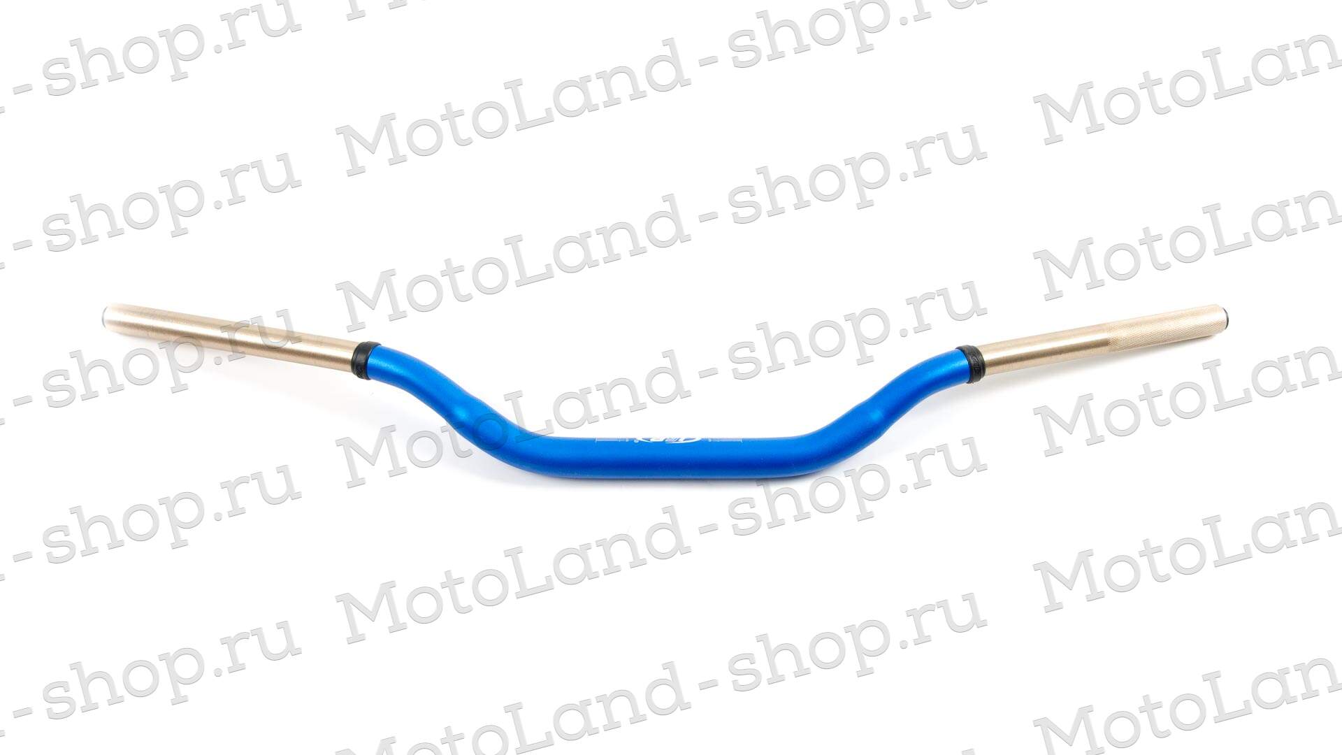 Руль 28мм №2 двухслойный синий