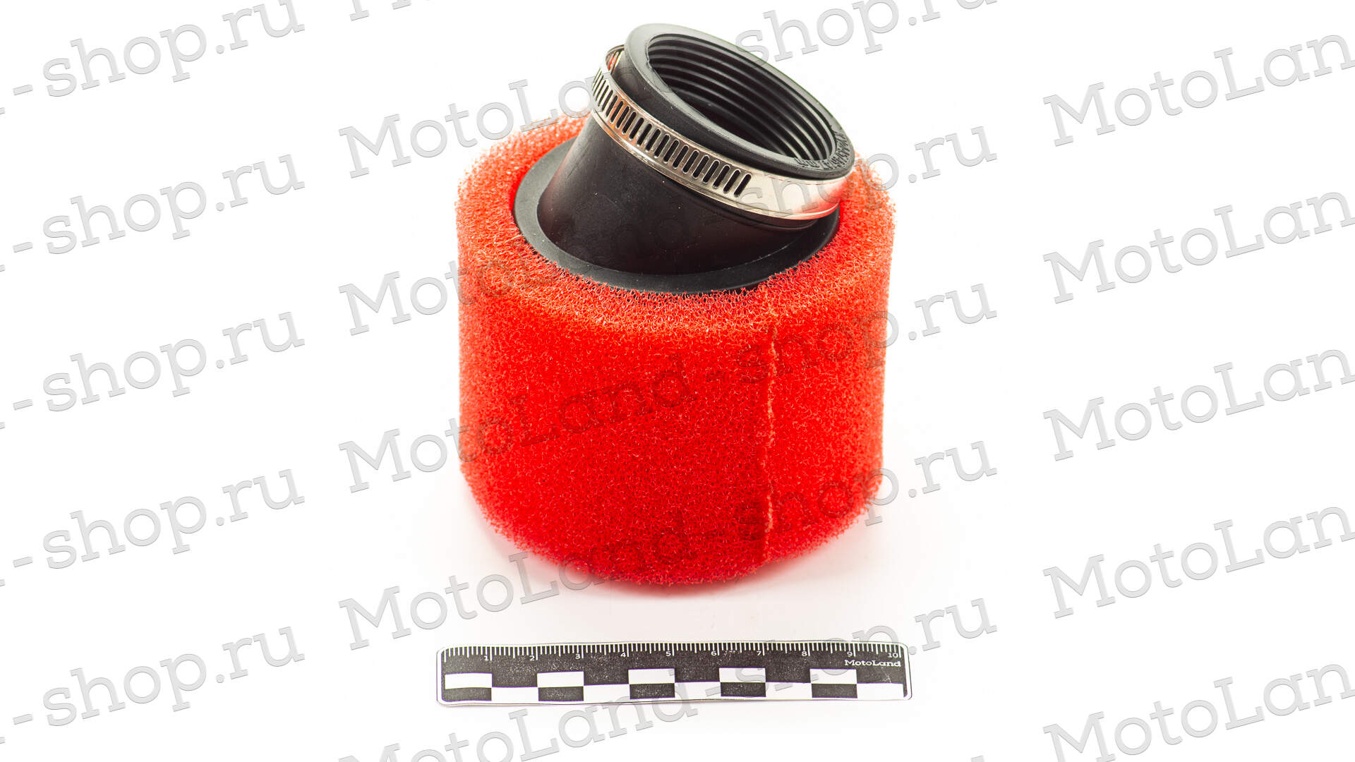 Фильтр возд. нулевик №2 (d=42mm) поролон красный