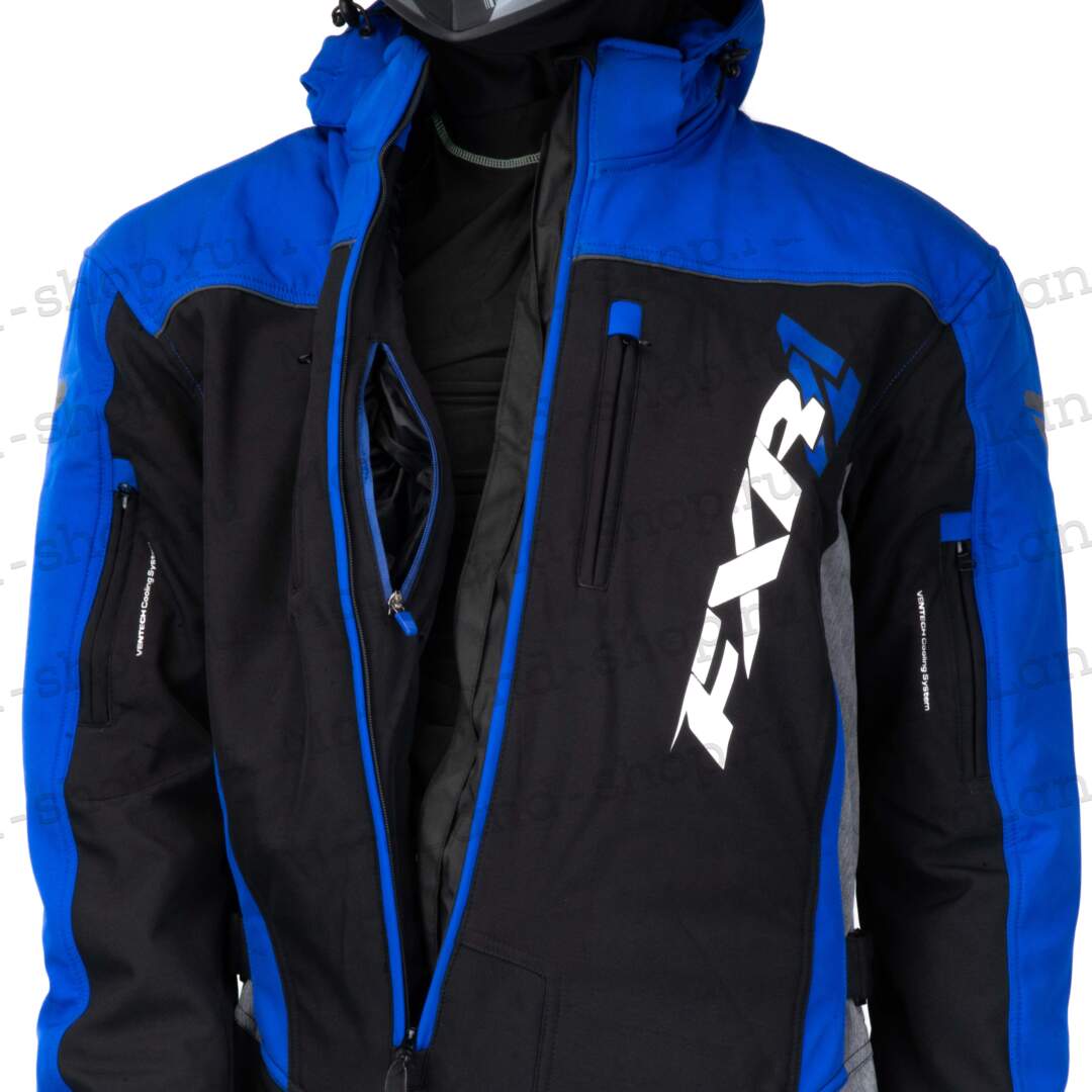 Комбинезон для снегохода FXR Maverick Lite №2 blue (текстиль) (L)