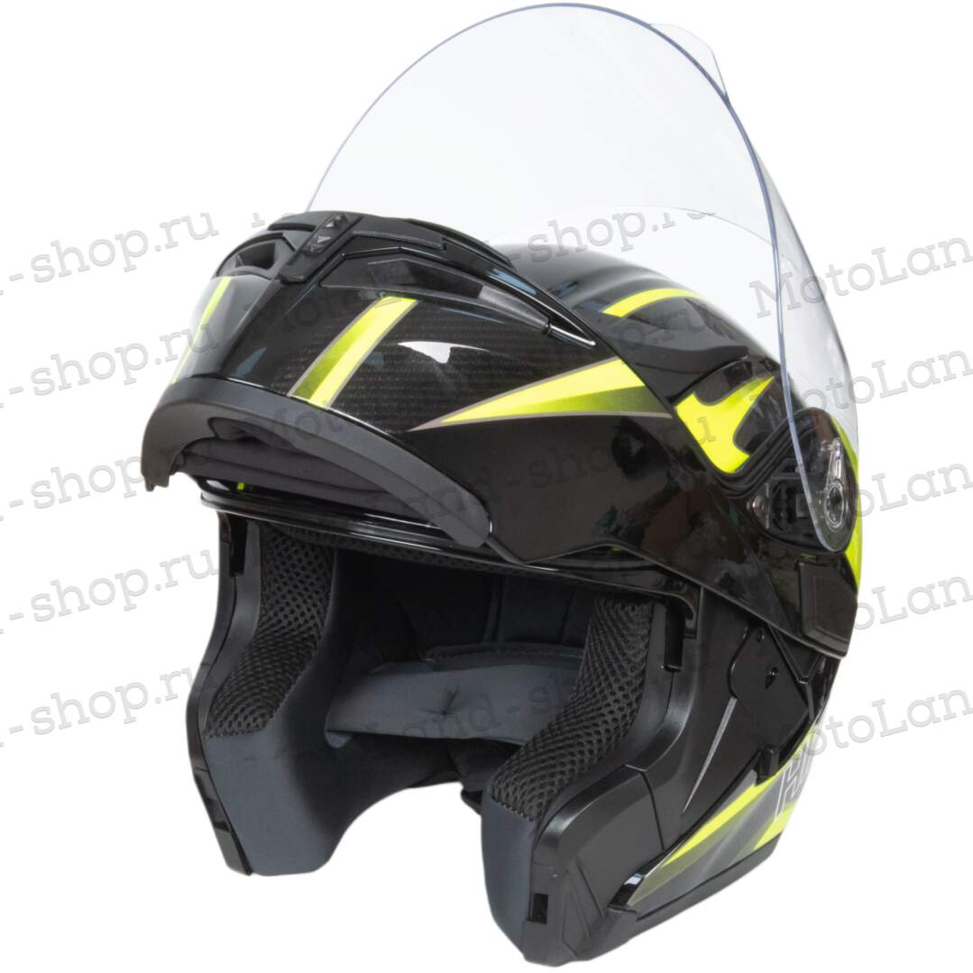 Шлем мото модуляр HIZER J5902 №1 (L) (2 визора)