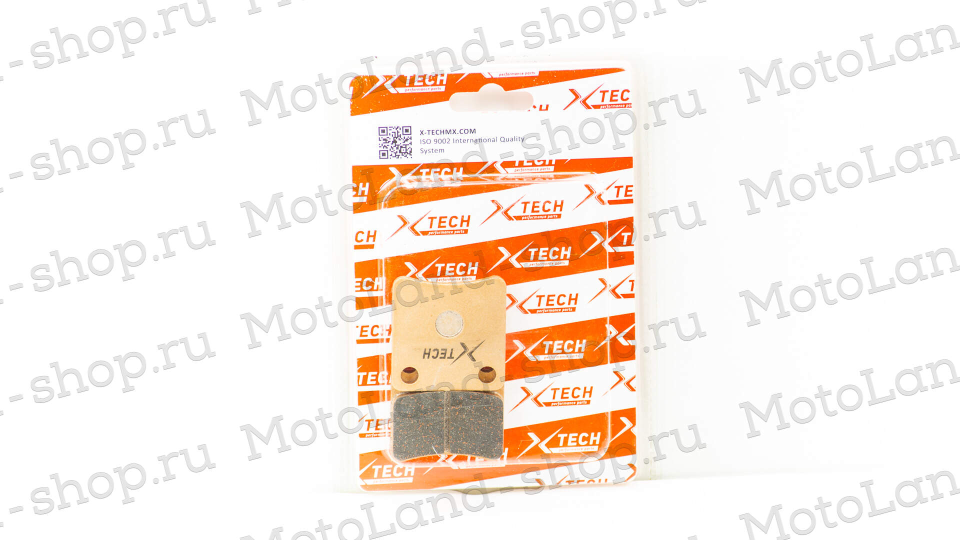 Колодки тормозные дисковые  №9 X-TECH (less-metallic) медь