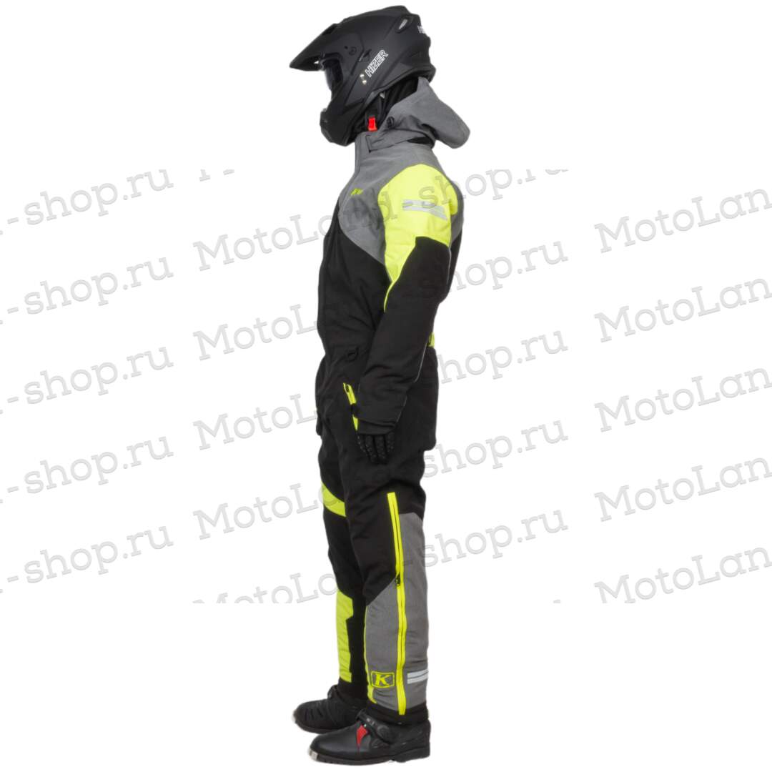Комбинезон для снегохода KLIM RAILSLIDE (-5 С) №9 black-yellow (текстиль) (XL)