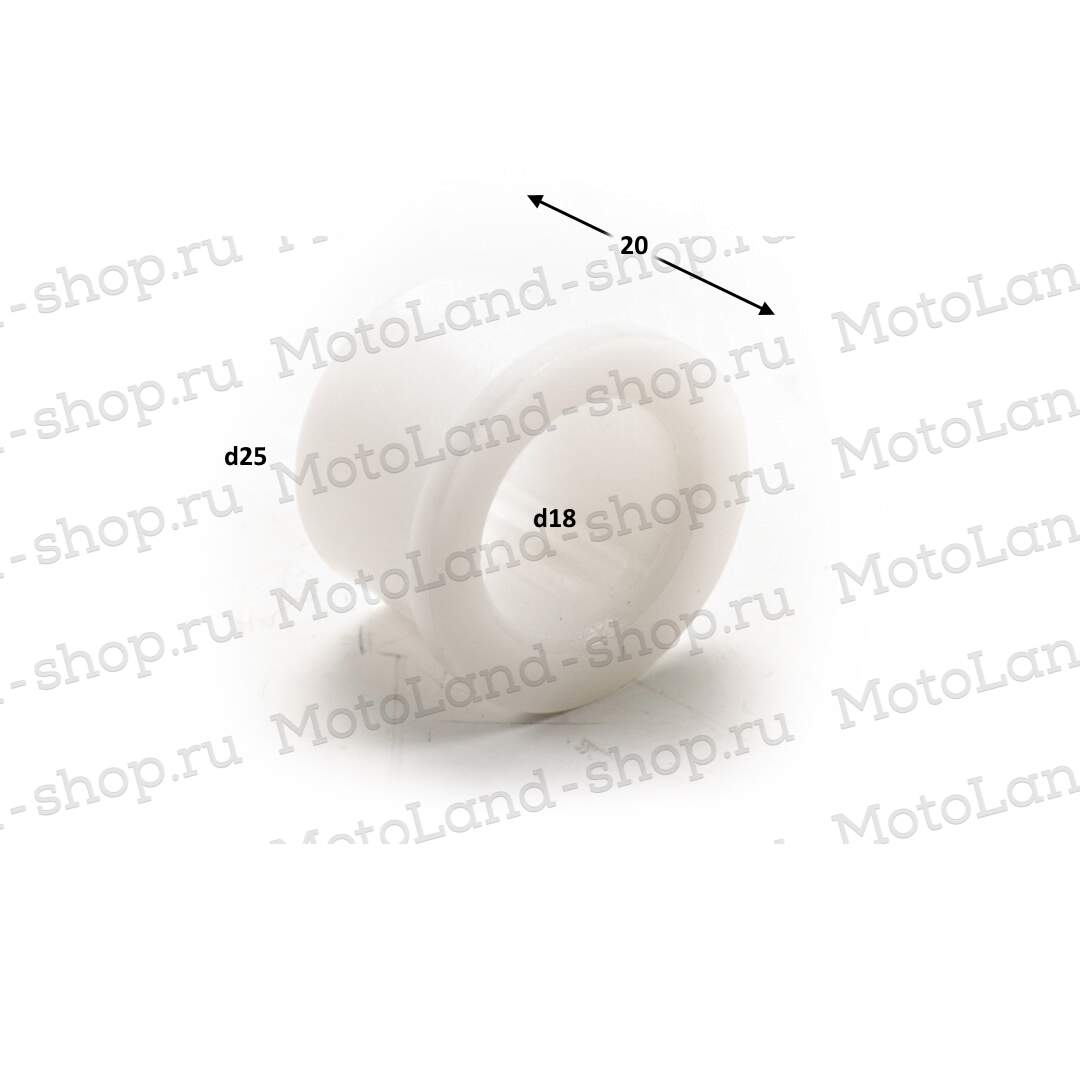 Сайлентблок передних рычагов нейлон d=18-25 мм., h=20 мм. ATV EAGLE/COYOTE/WILD/WILD TRACK