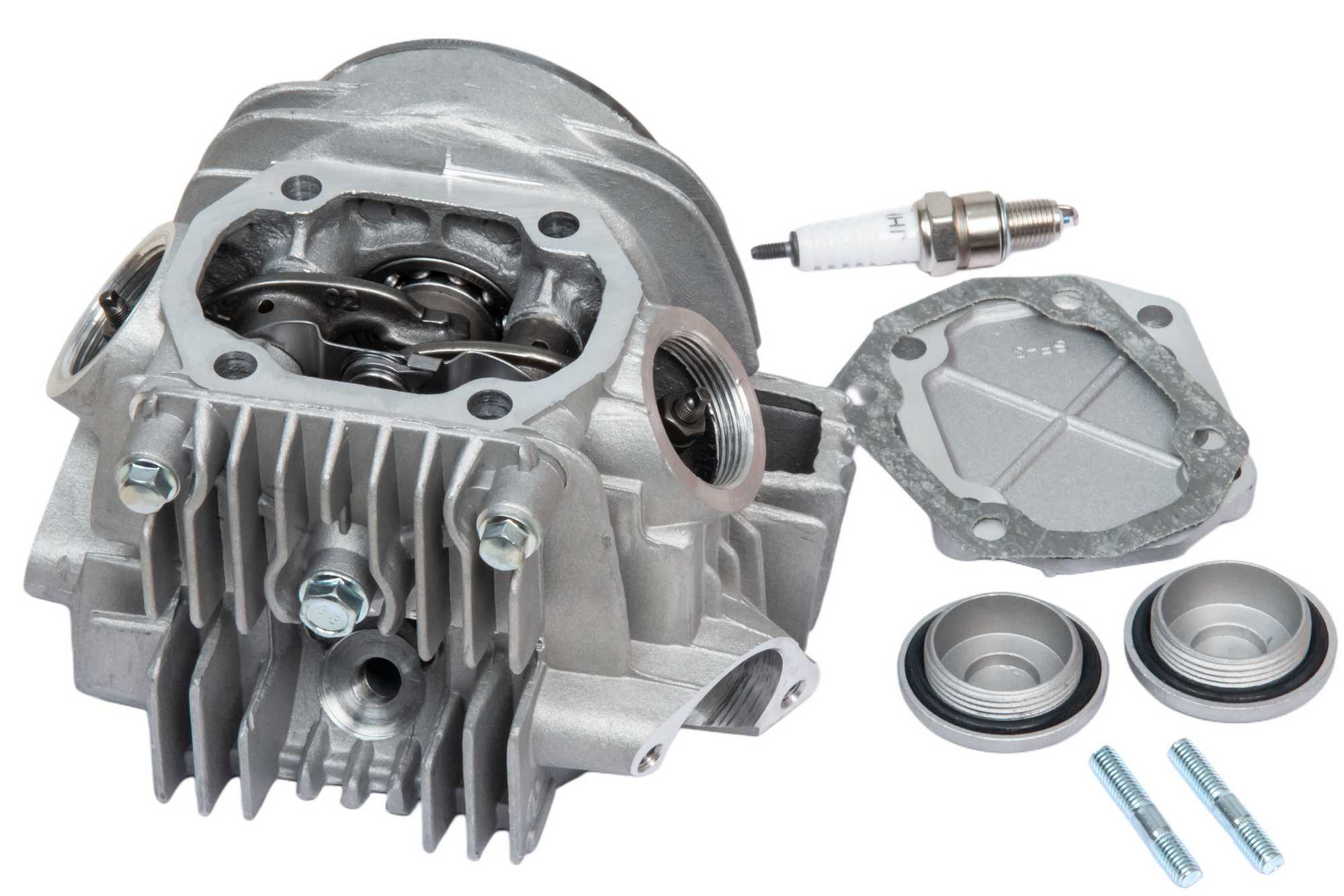 Головка блока цилиндров ( ГБЦ ) в сборе 152FMI 125см3 d=52,4mm X-TECH