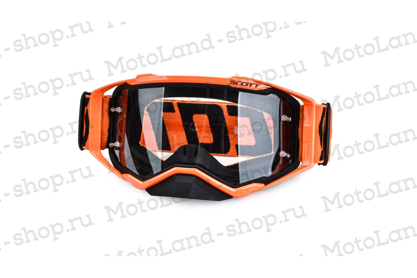 Очки мотокросс SCOTT №4 black/orange