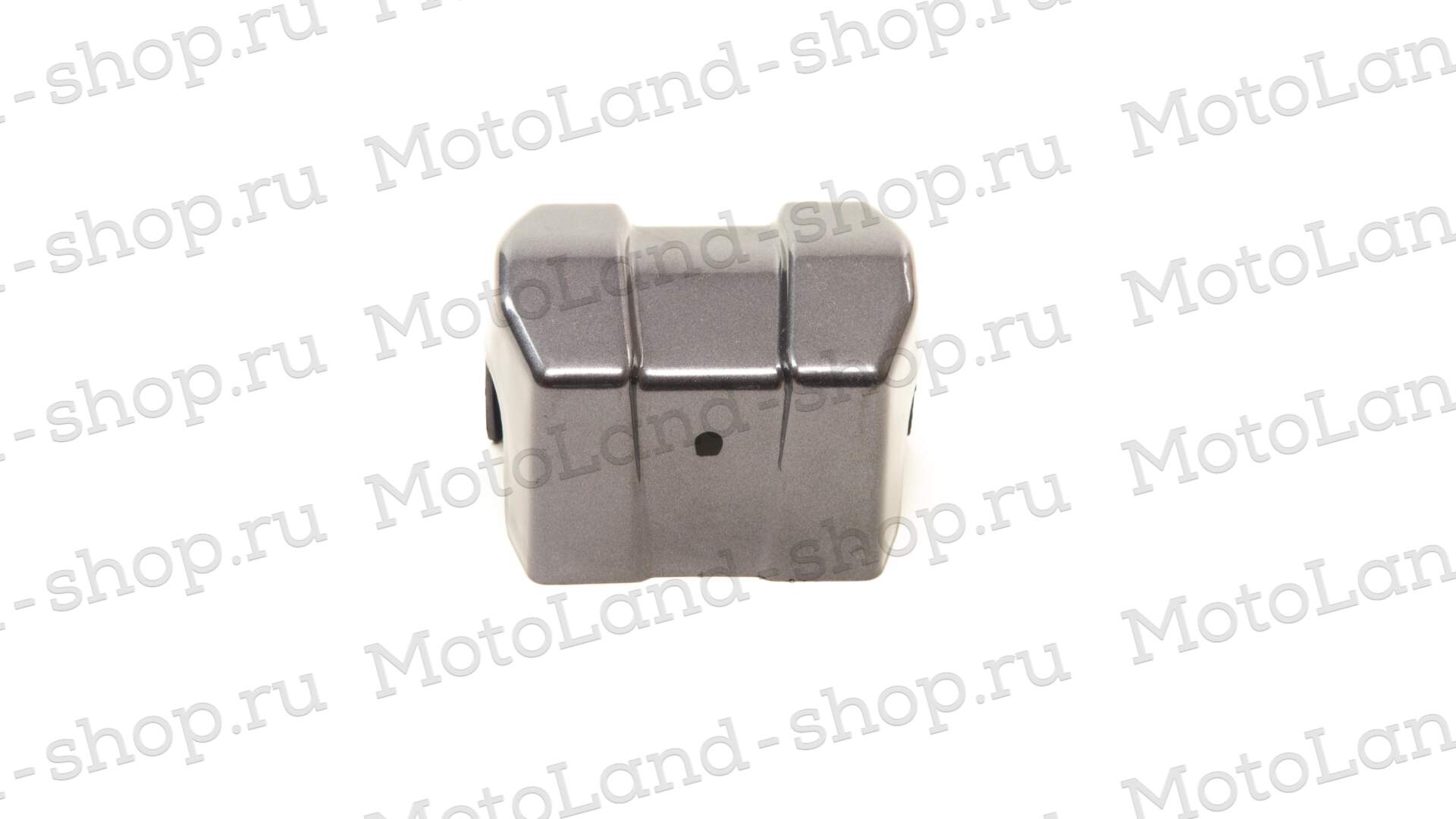 Пластик накладка декоративная руля ATV WILD TRACK X серый