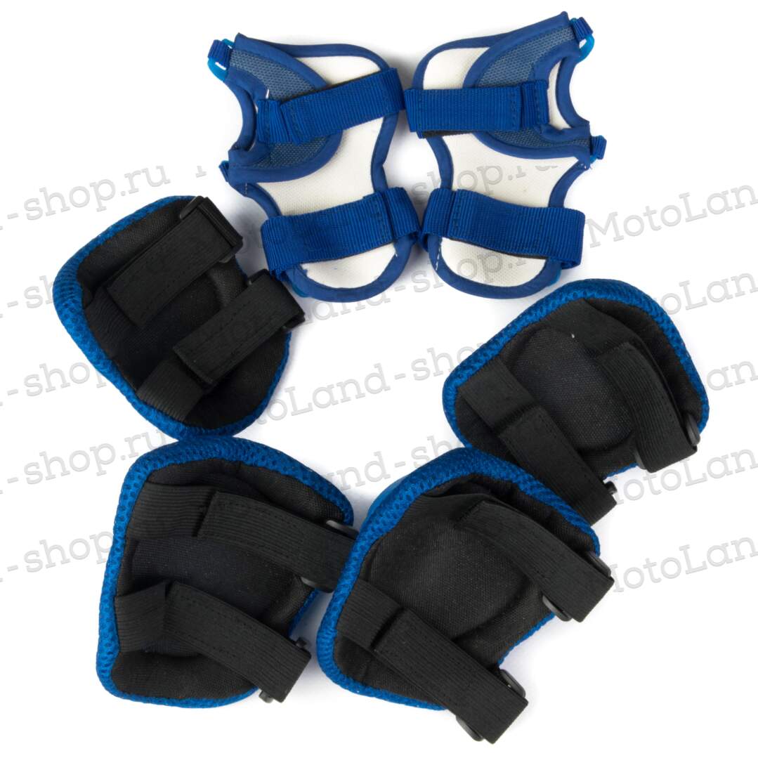Защита детская (комплект) HE05044 (M) синяя