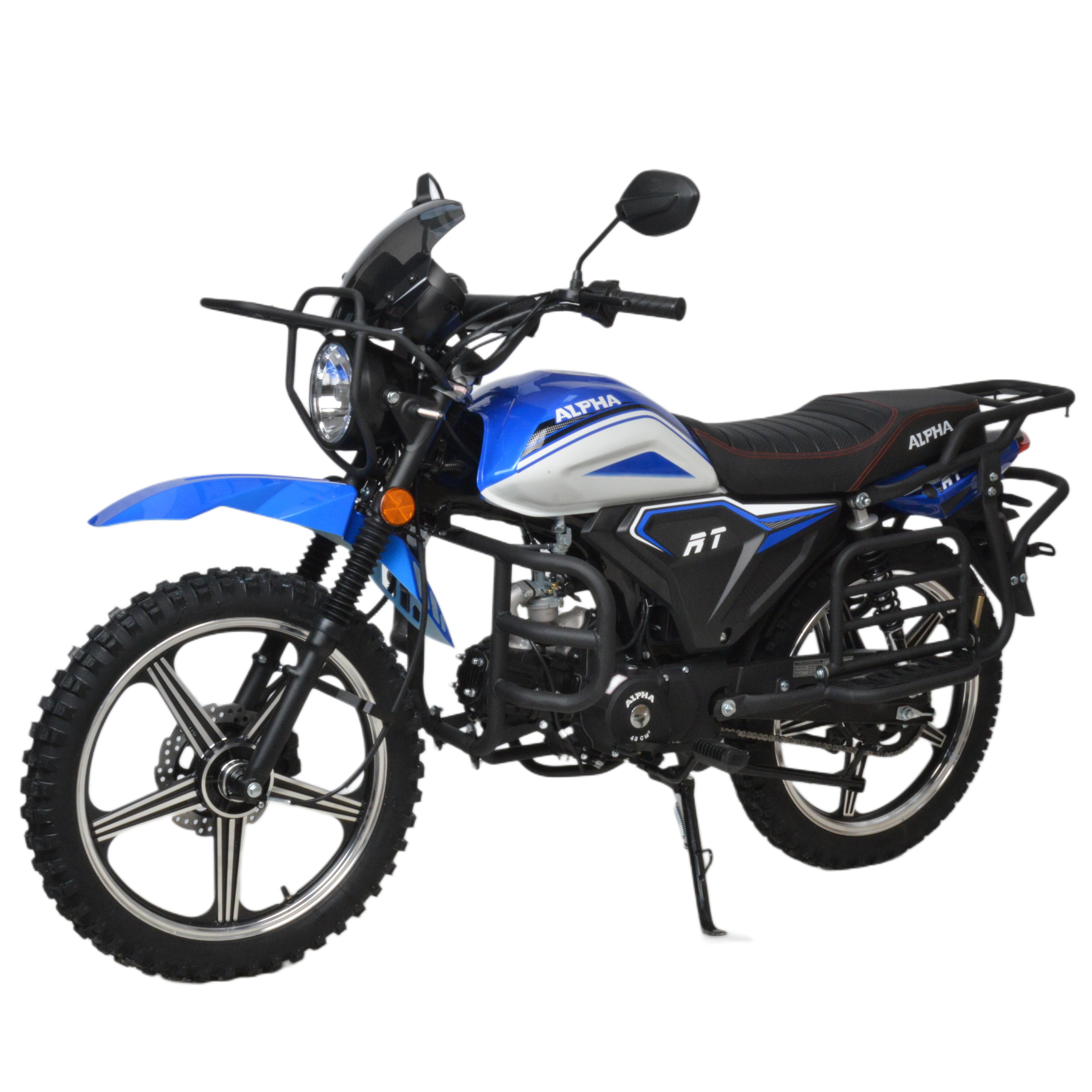 Мопед Motoland Альфа RT Forester 11 (LM48-B) синий (A)