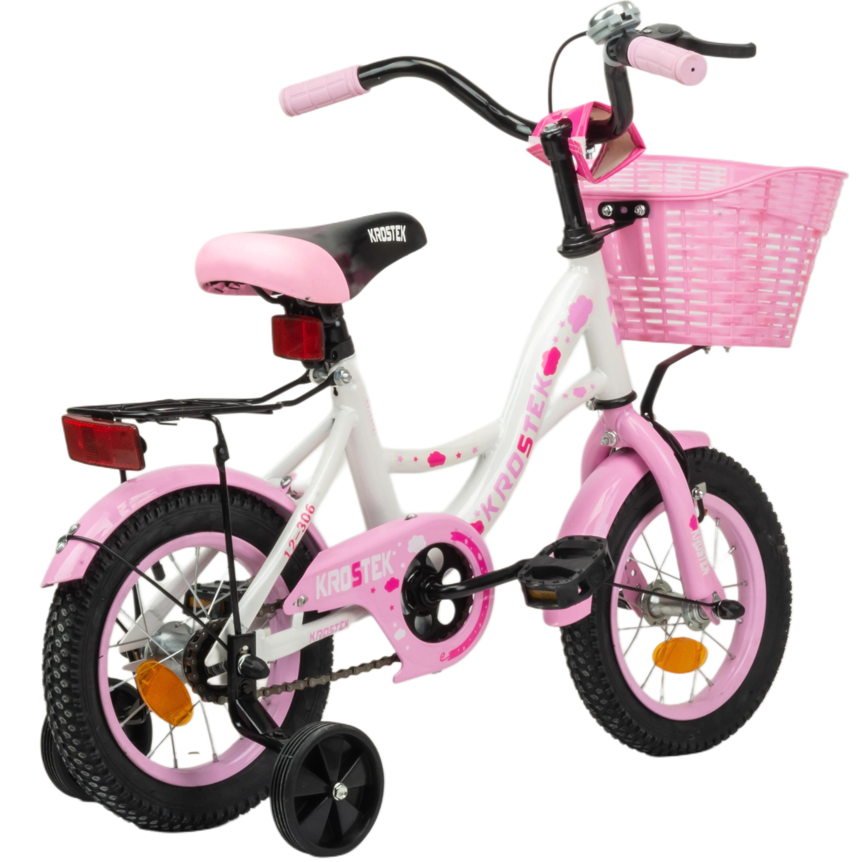 Велосипед 12" KROSTEK PLAY (розовый)