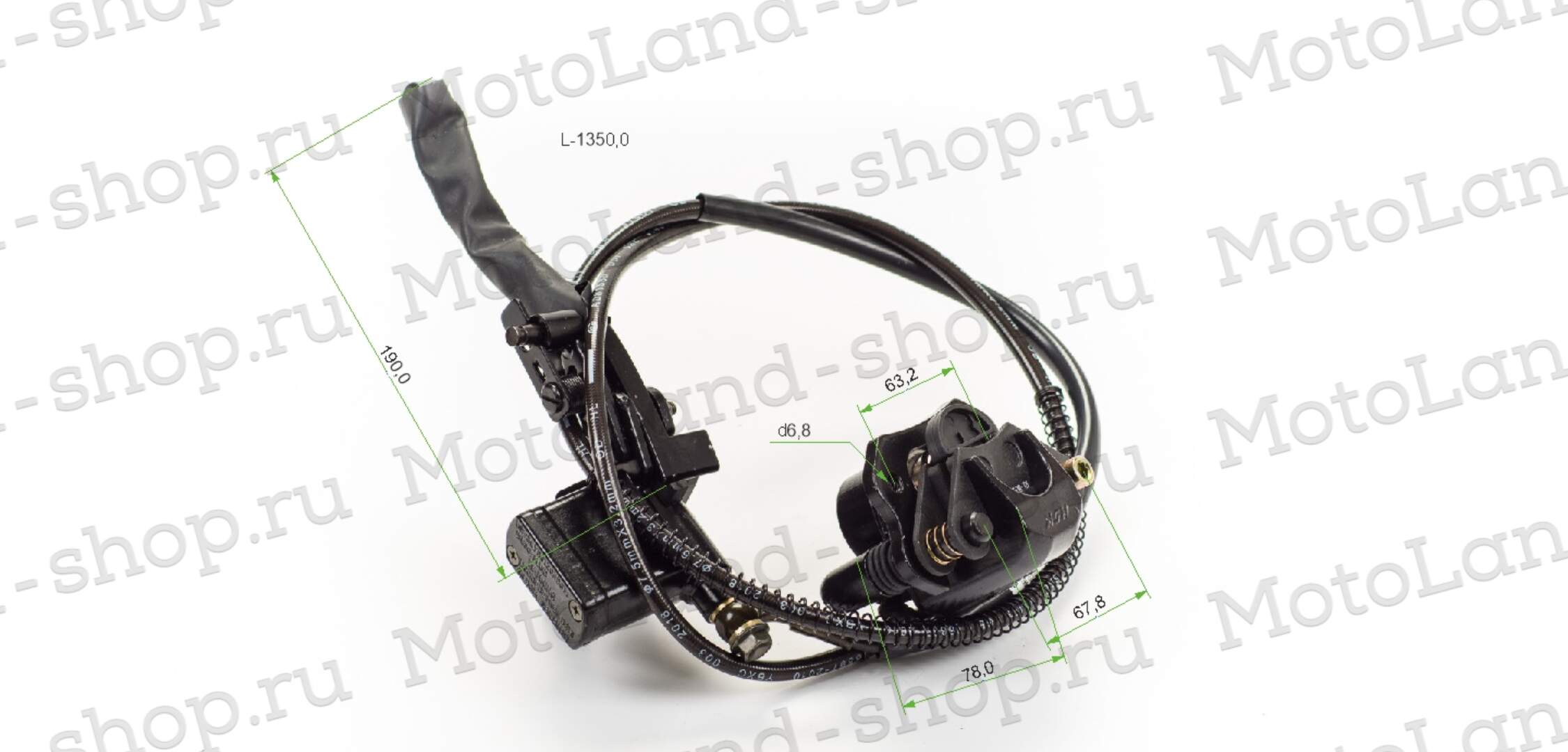 Гидравлика задняя в сборе (1350мм) ATV EAGLE