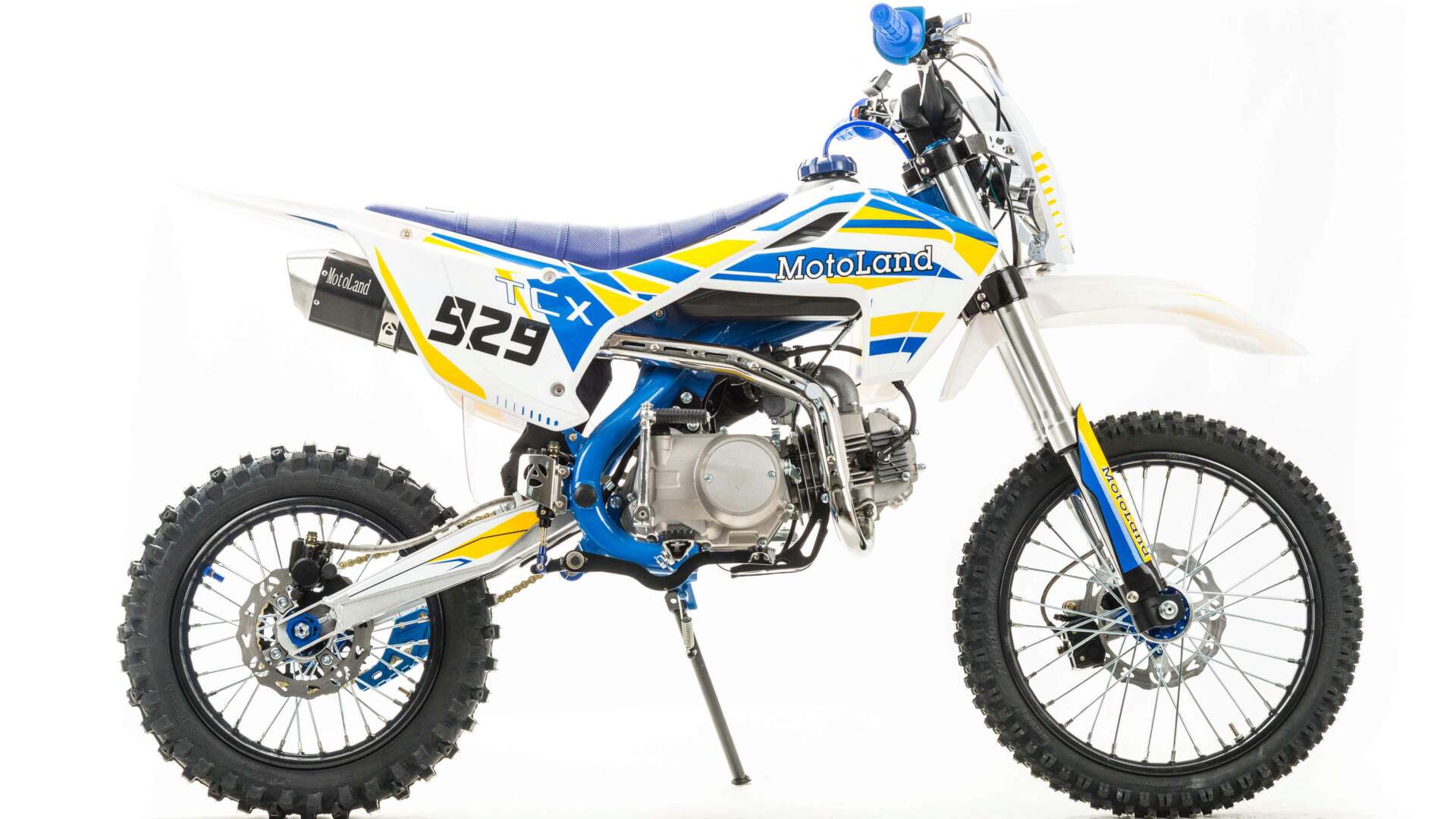 Питбайк  Motoland TCX125 E 17/14 синий