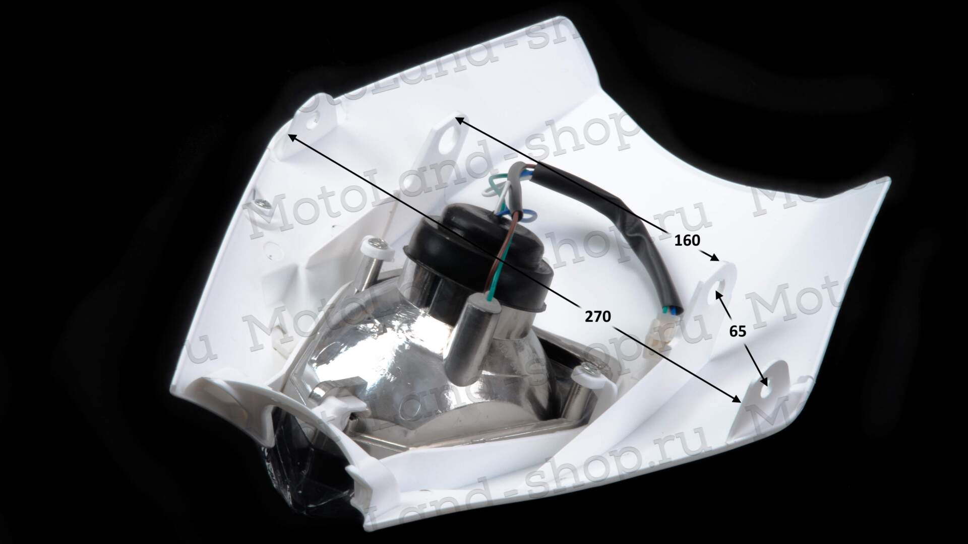 Фара в сборе №2 (KTM)