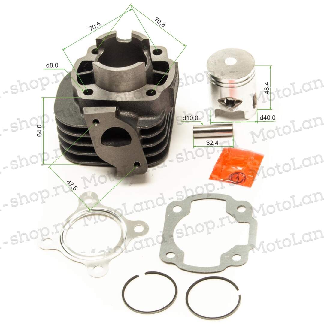 Цилиндро поршневая группа ( ЦПГ ) JOG50 d40