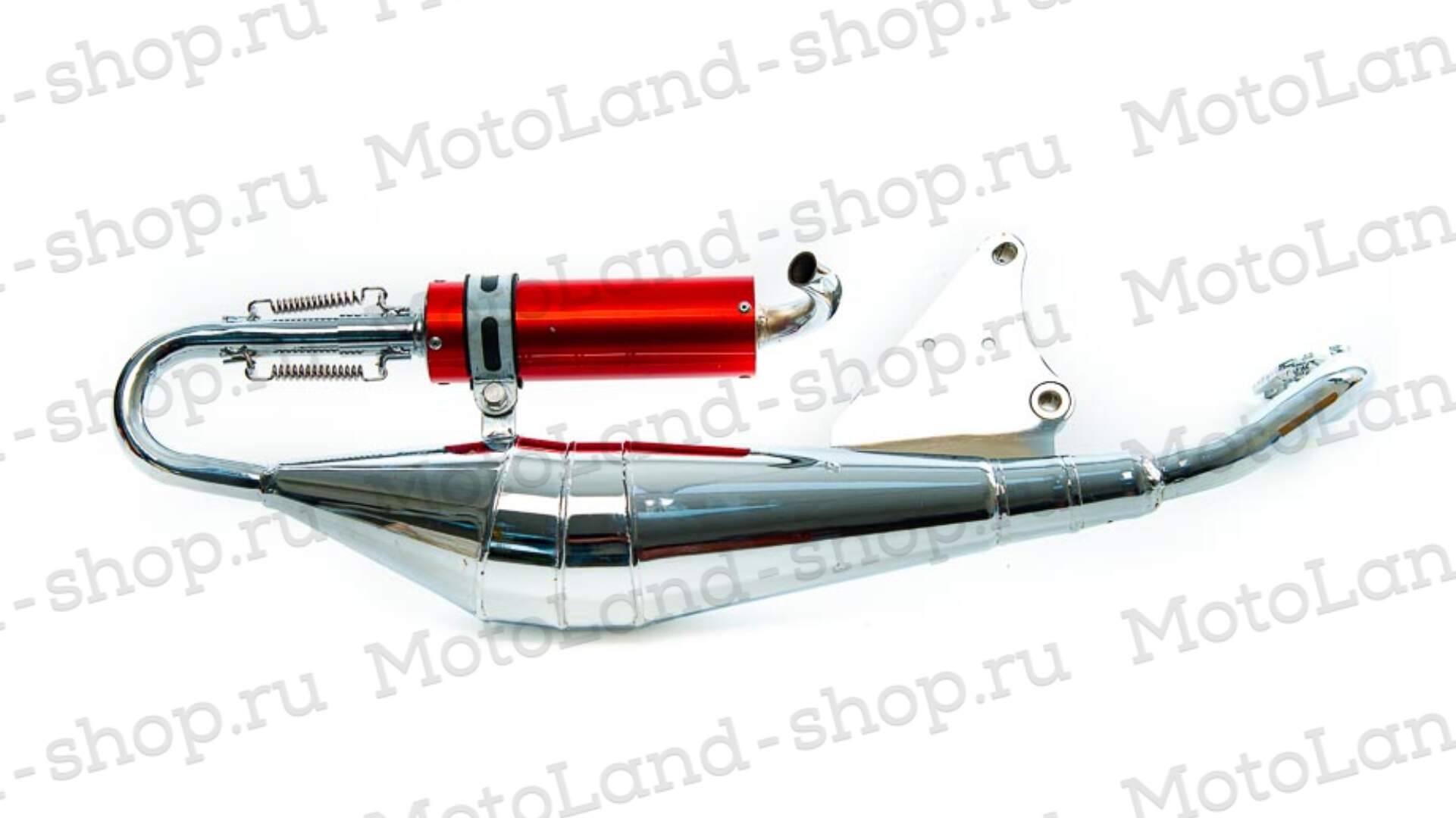 Глушитель с коленом 2Т (саксафон)