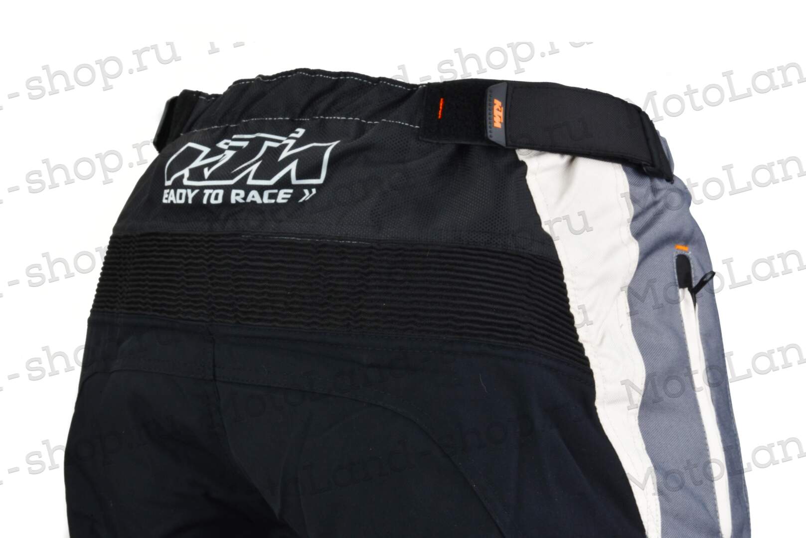 Штаны мотоциклетные KTM №16 grey (текстиль) (L)