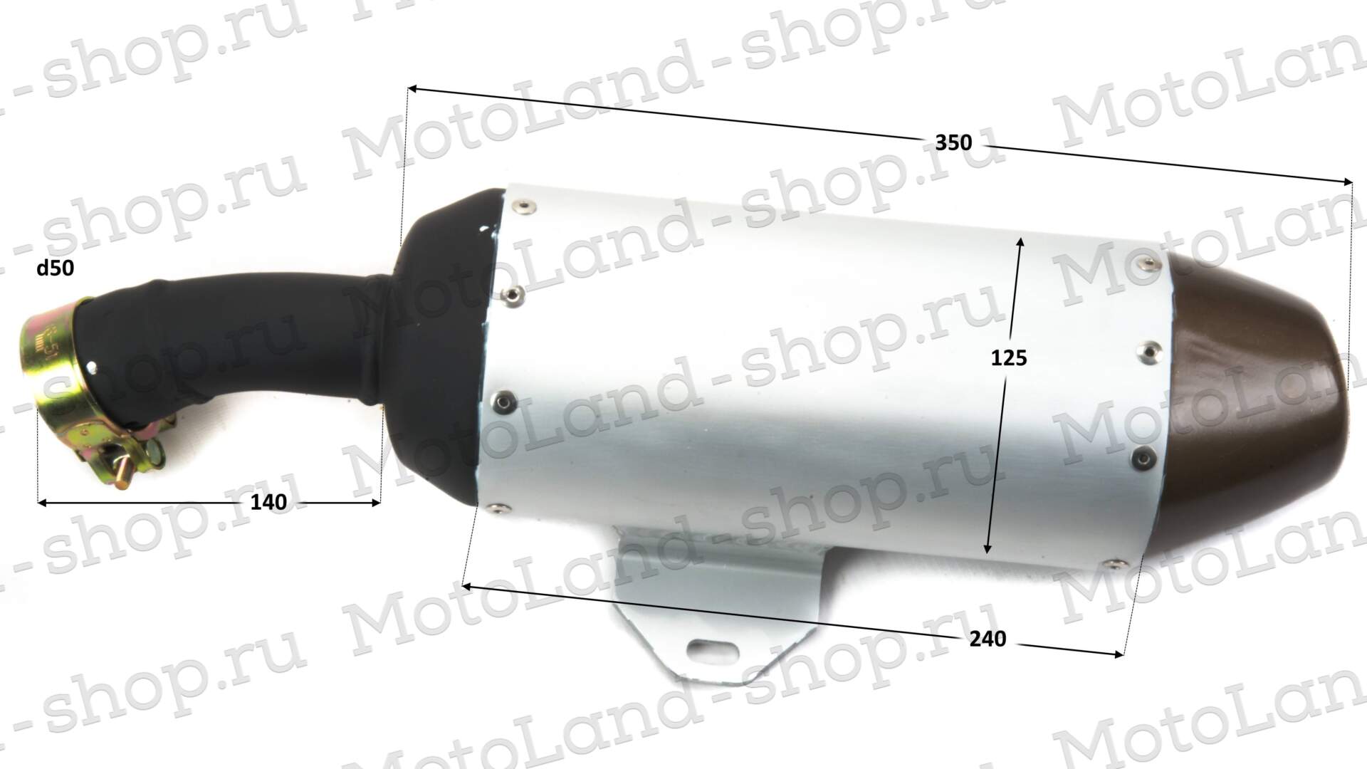 Глушитель KAYO Т2,Т4,Т6