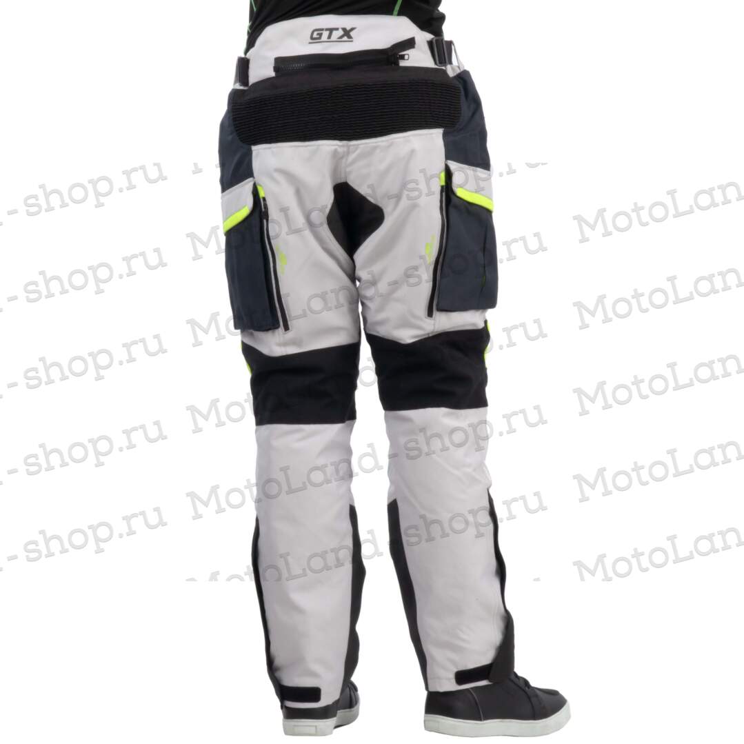 Штаны мотоциклетные (текстиль) GTX EJ-3002 BLACK/LIGHT GREY/NAVY (XL)