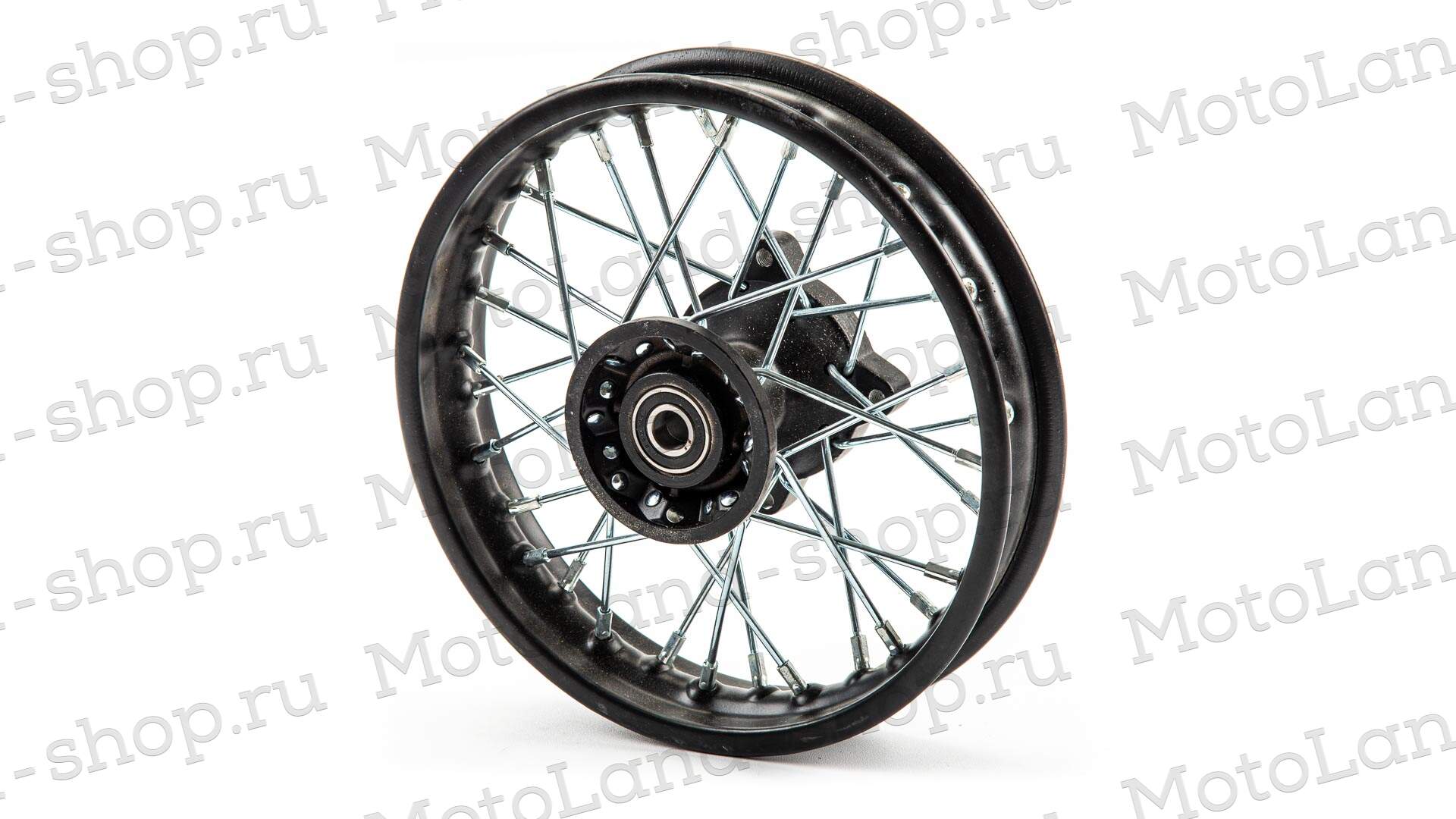 Обод передний 10" (1,40-R10 d=15mm) сталь/черный