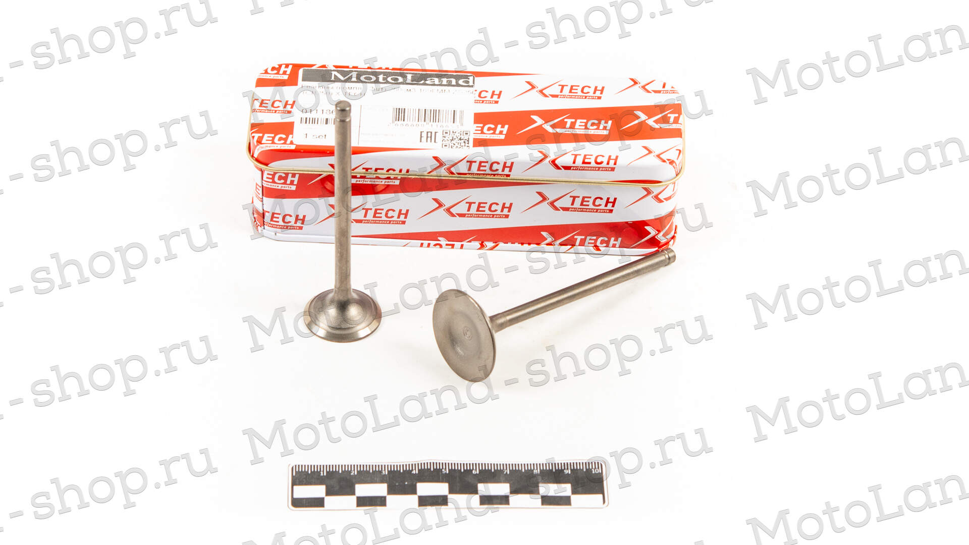 Клапаны ГРМ 169FMM (CB250) (компл 2шт) X-TECH