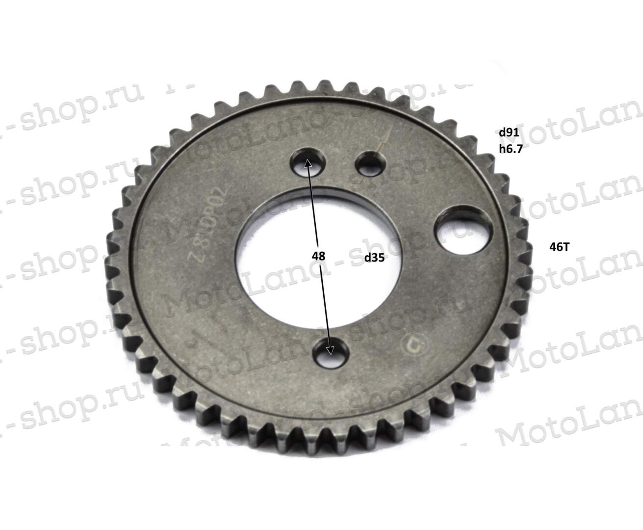 Шестерня коленвала (ГРМ) 182MN (NC300) ZS