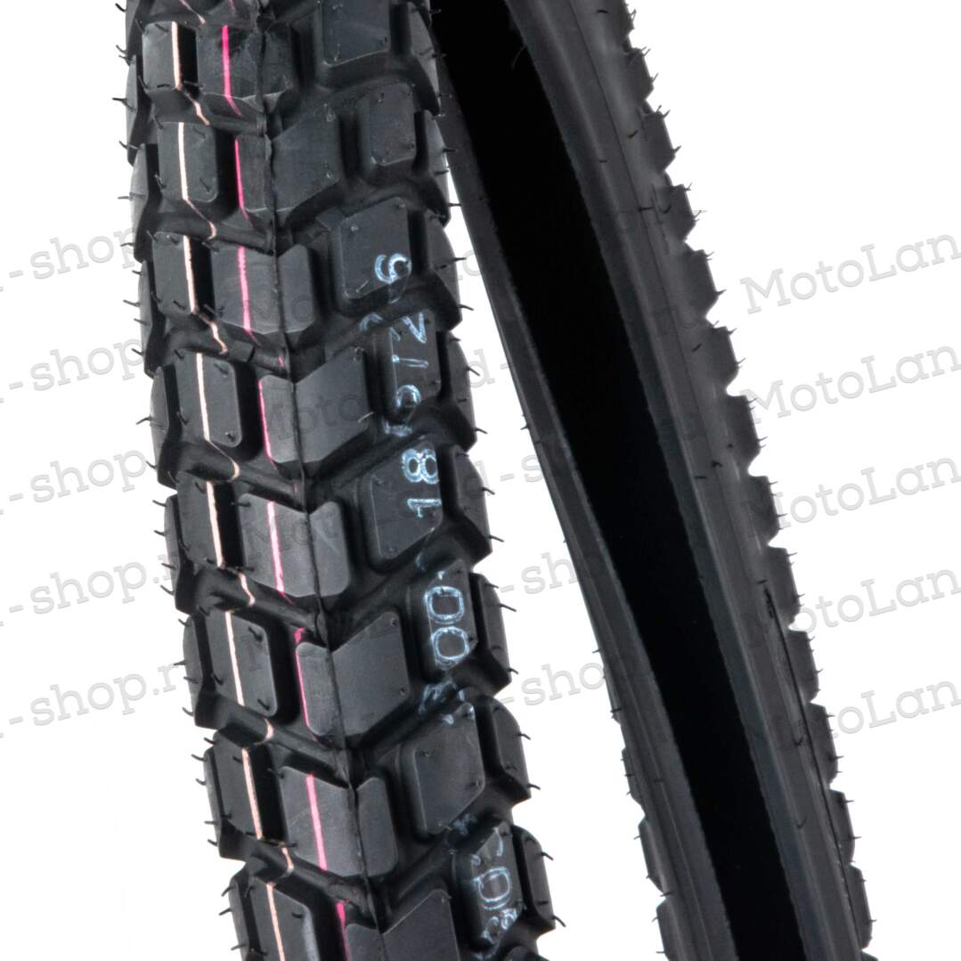 Покрышка мото 18" 3.00-18 P-126 Yuanxing